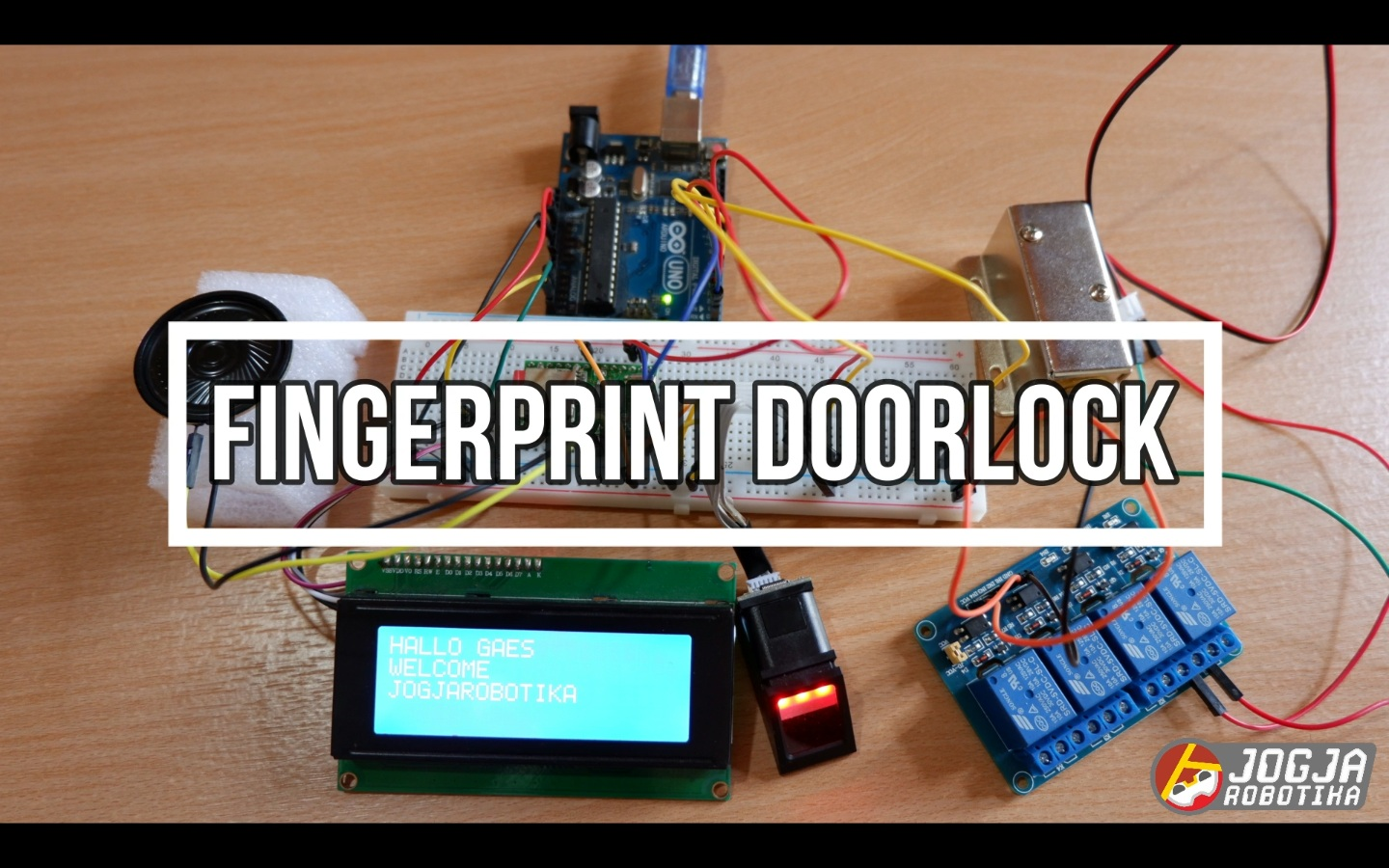 FingerPrint Doorlock (Kunci Pintu menggunakan FingerPrint)