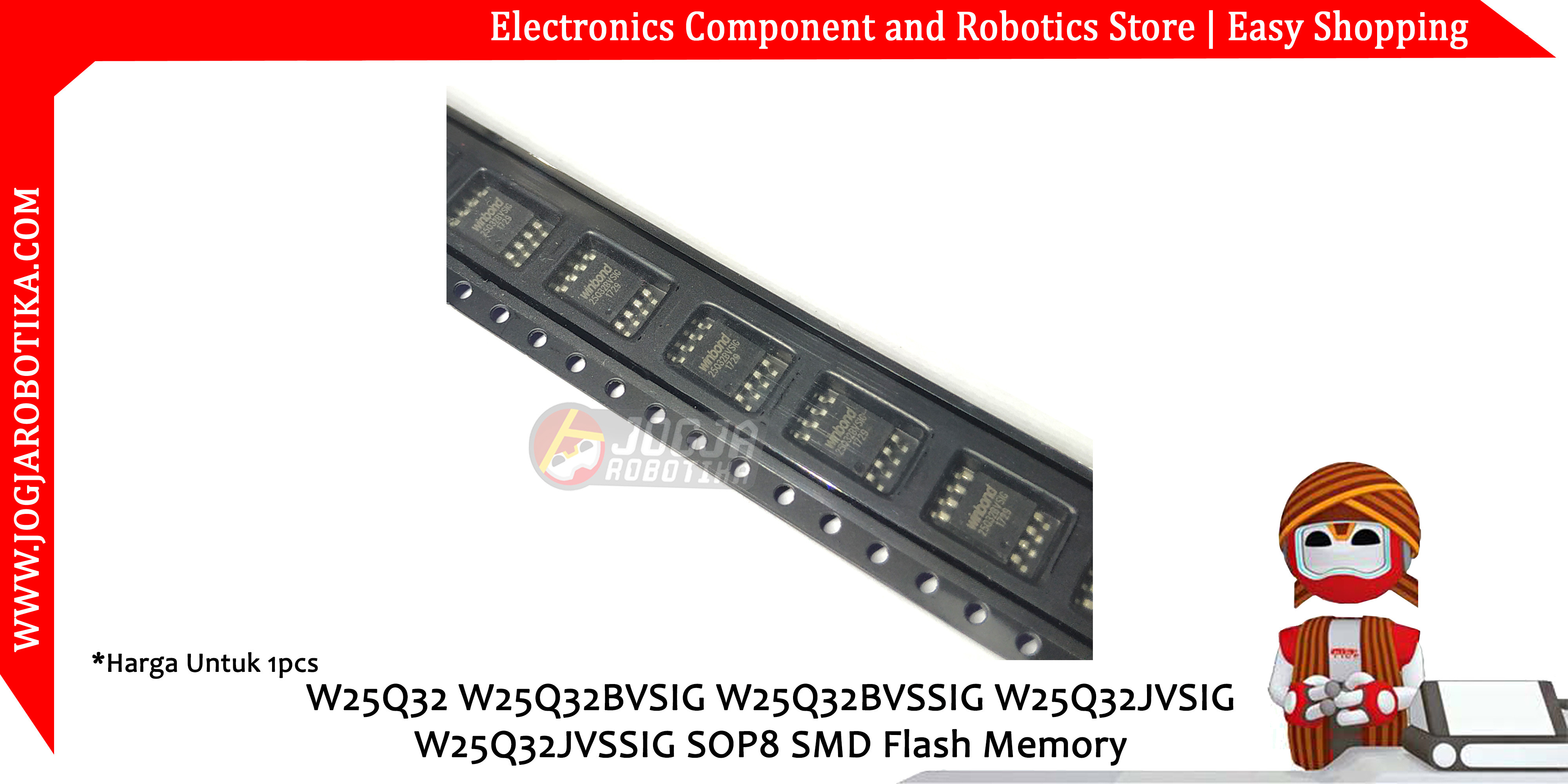 W25Q32 W25Q32BVSIG W25Q32BVSSIG W25Q32JVSIG W25Q32JVSSIG SOP8 SMD Flash Memory