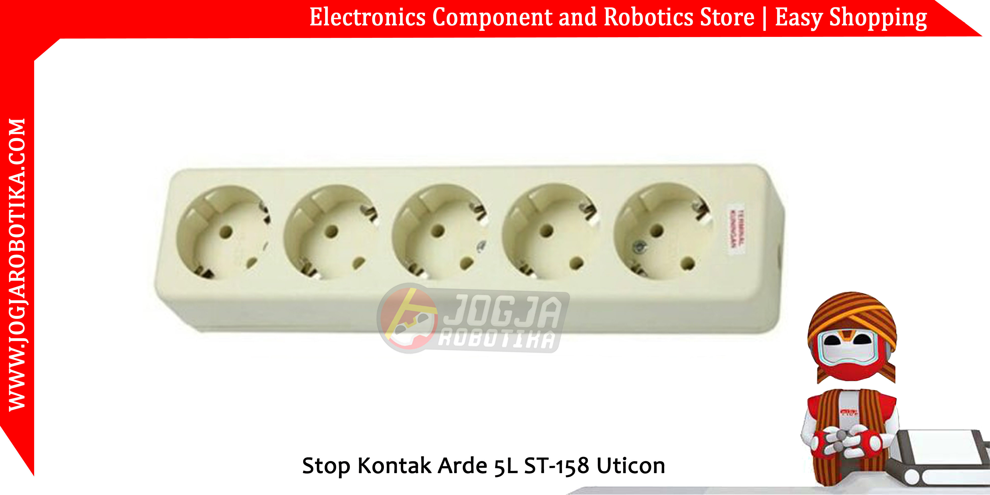 Stop Kontak Arde 5L ST-158 Uticon