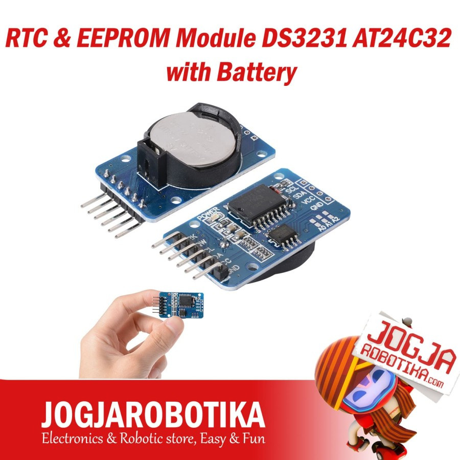RTC & EEPROM Module DS3231 AT24C32 with Battery