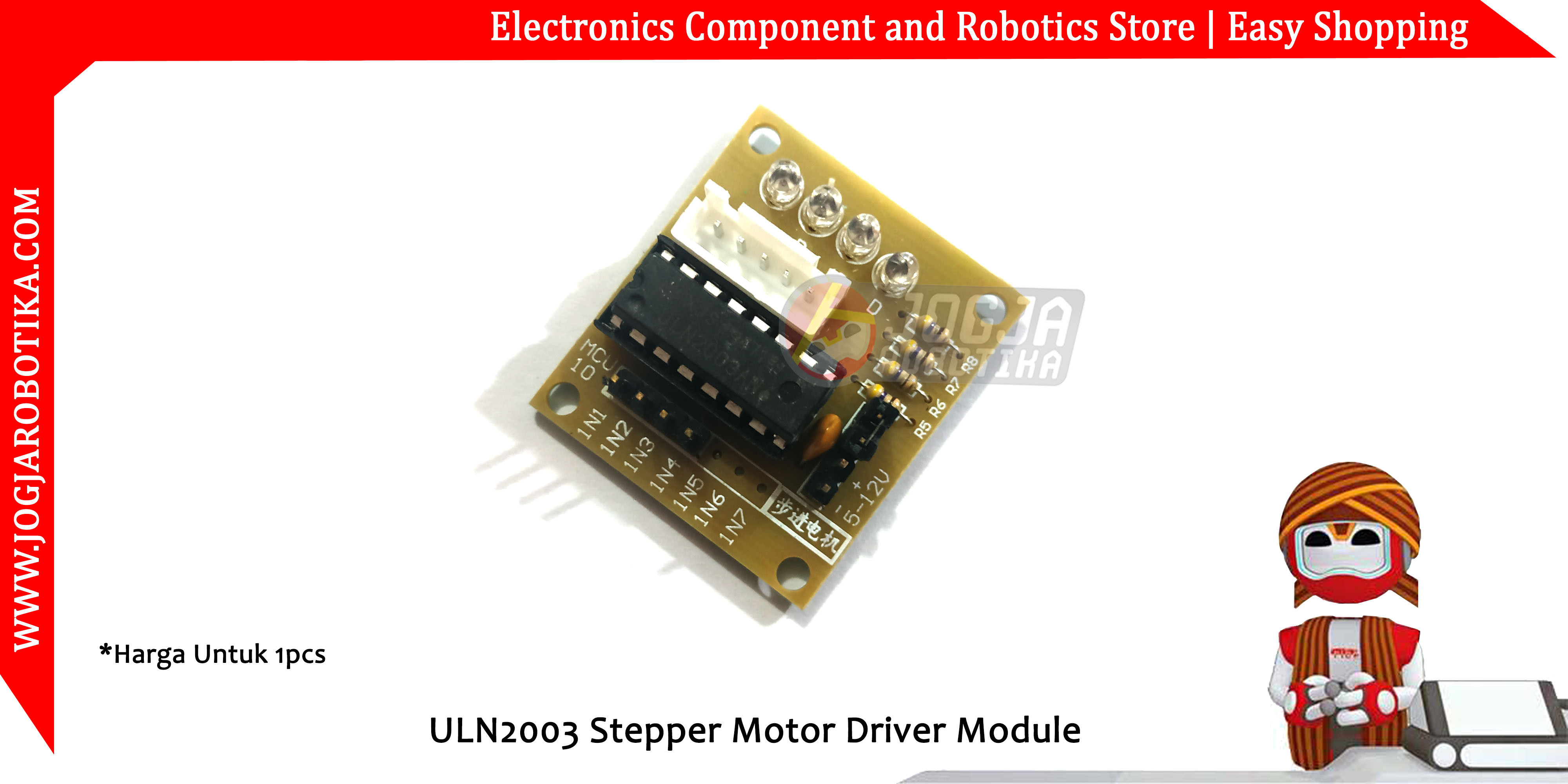 ULN2003 Stepper Motor Driver Module