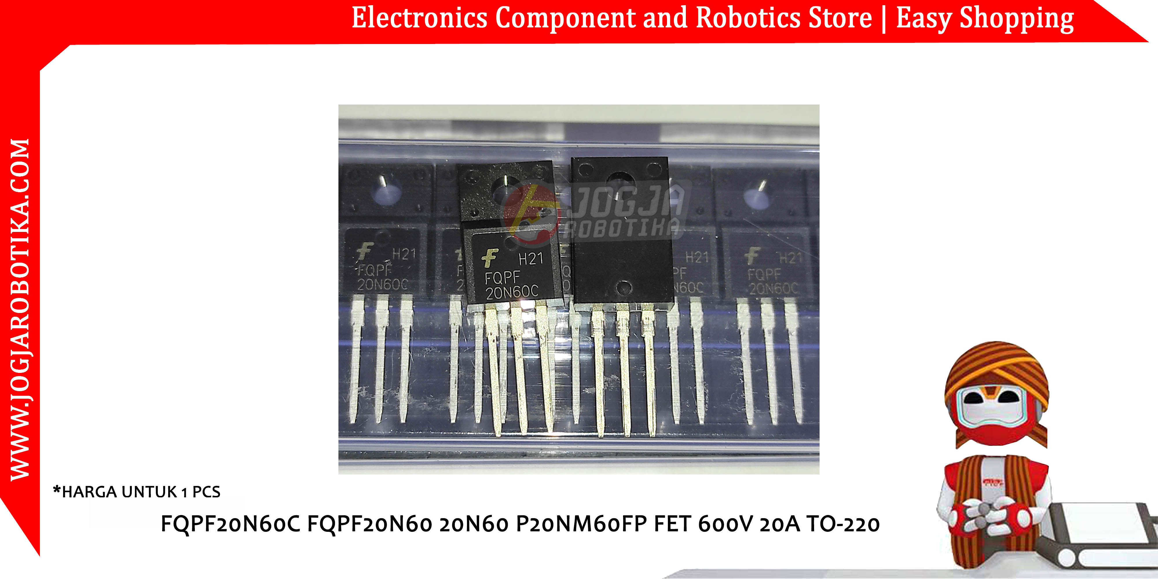FQPF20N60C FQPF20N60 20N60 P20NM60FP FET 600V 20A TO-220