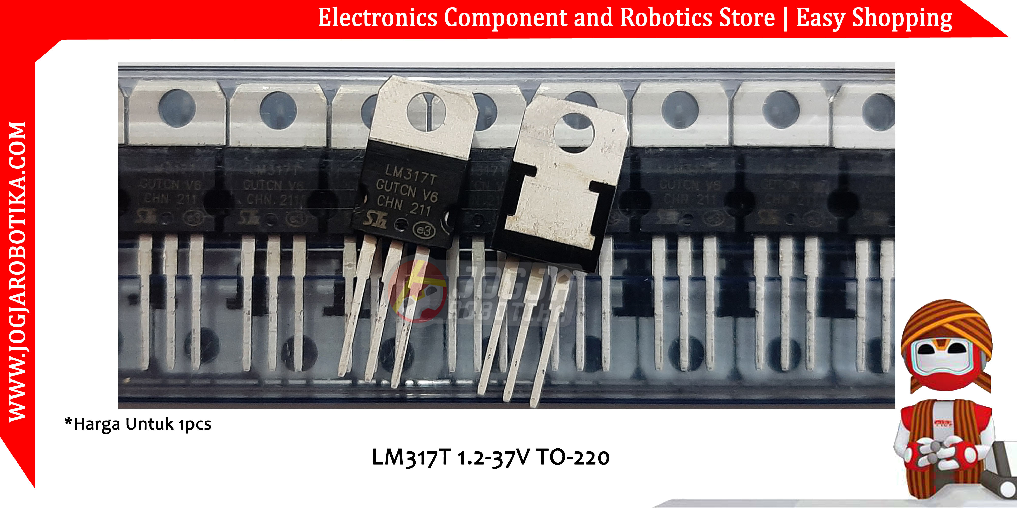 LM317T 1.2-37V TO-220