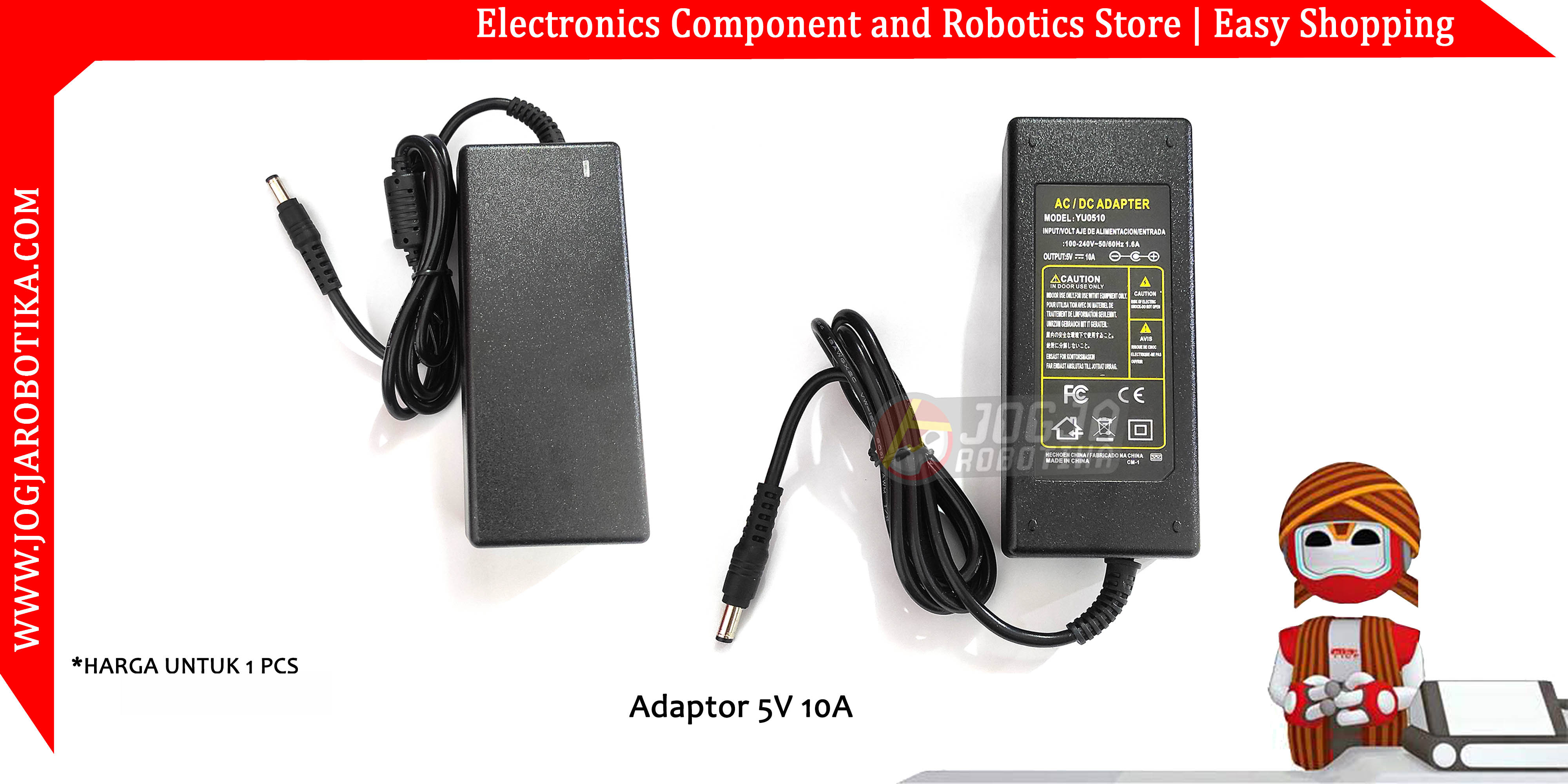 Adaptor 5V 10A