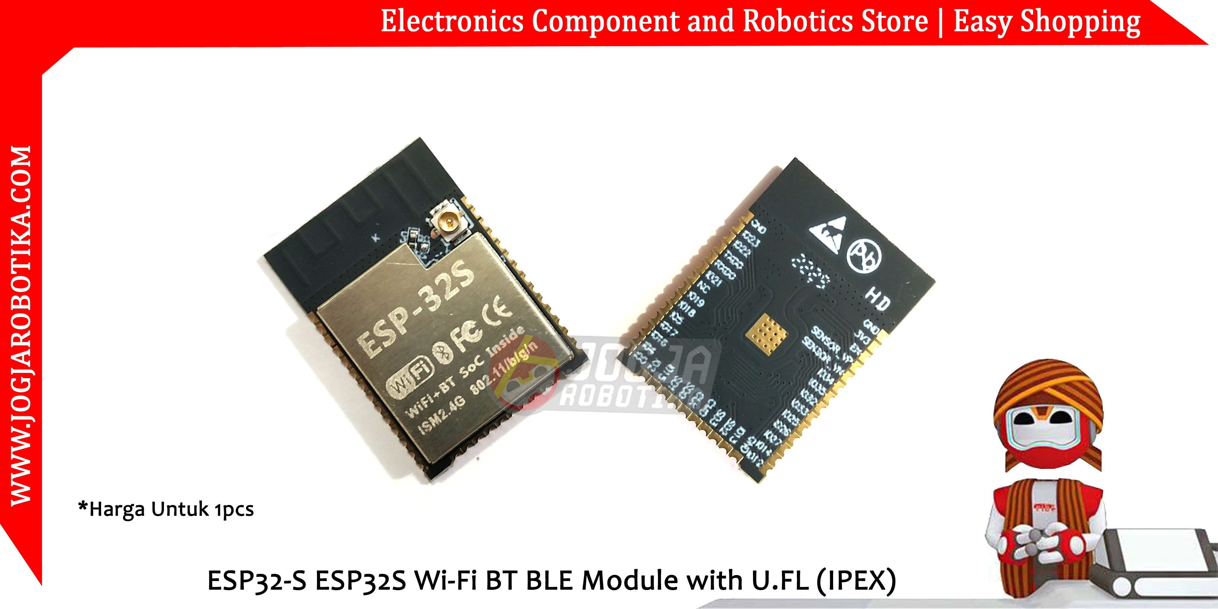 ESP32-S ESP32S Wi-Fi BT BLE Module with U.FL (IPEX) Connector