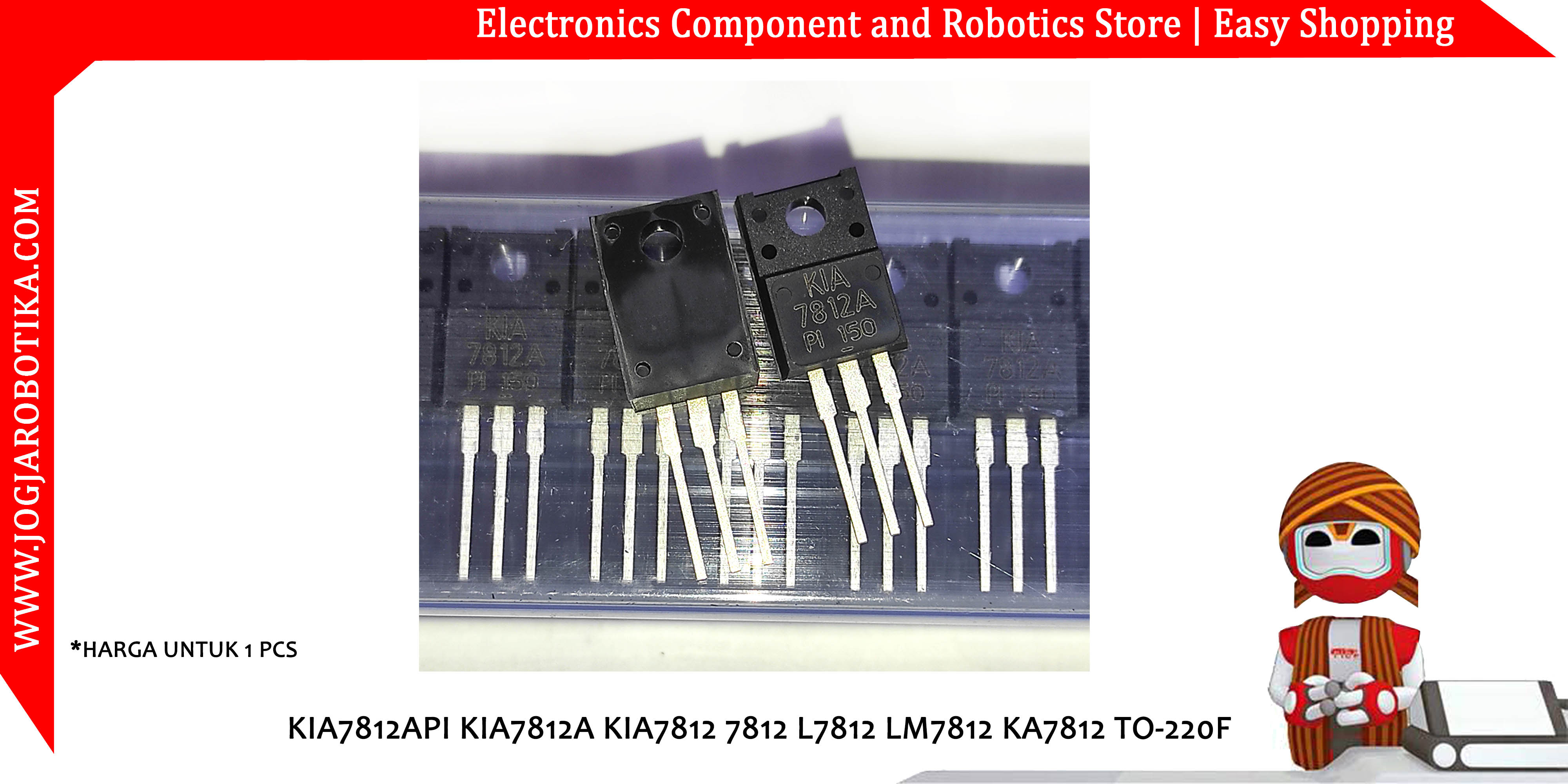 KIA7812API KIA7812A KIA7812 7812 L7812 LM7812 KA7812 TO-220F