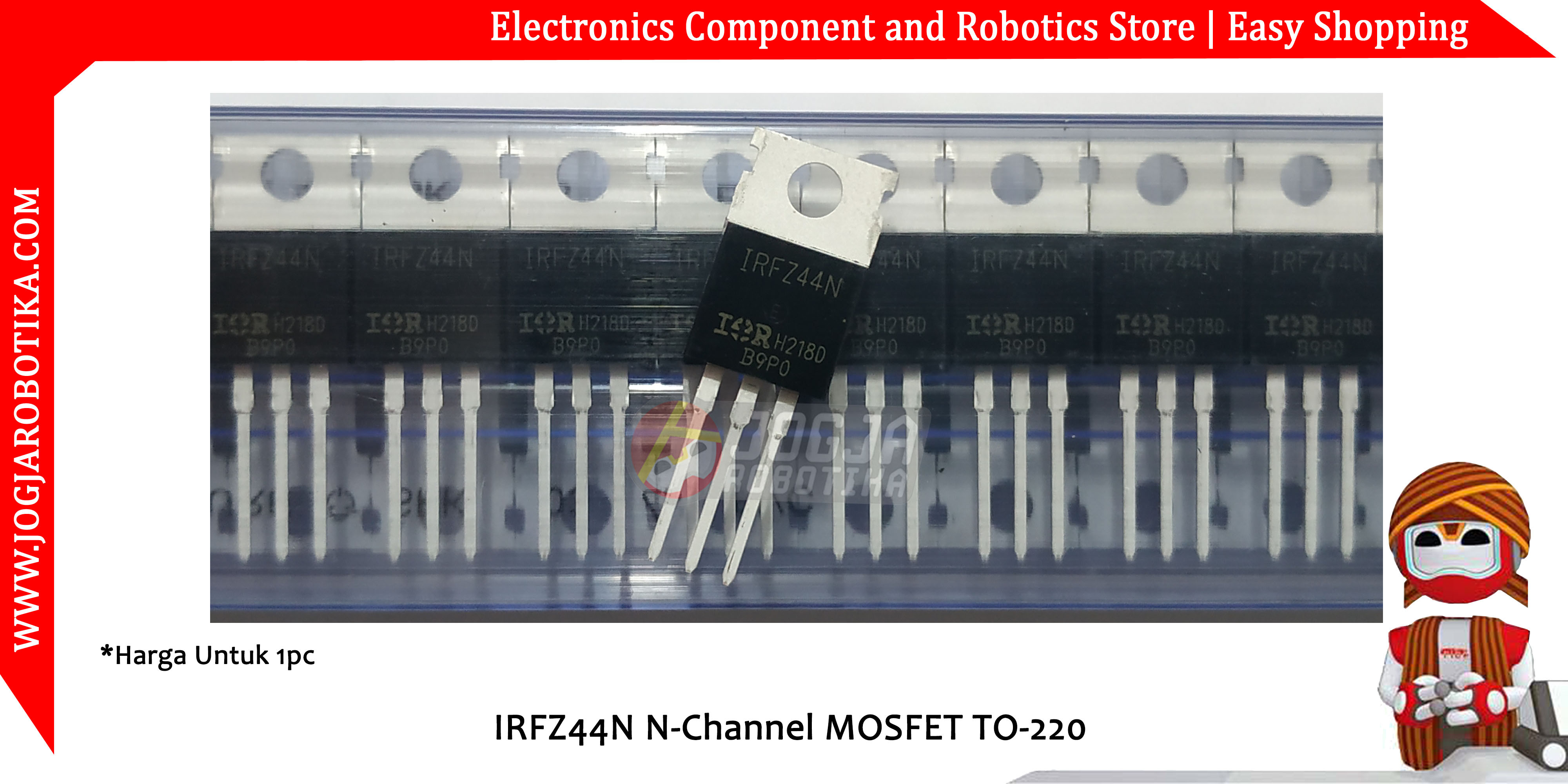 IRFZ44N N-Channel MOSFET TO-220