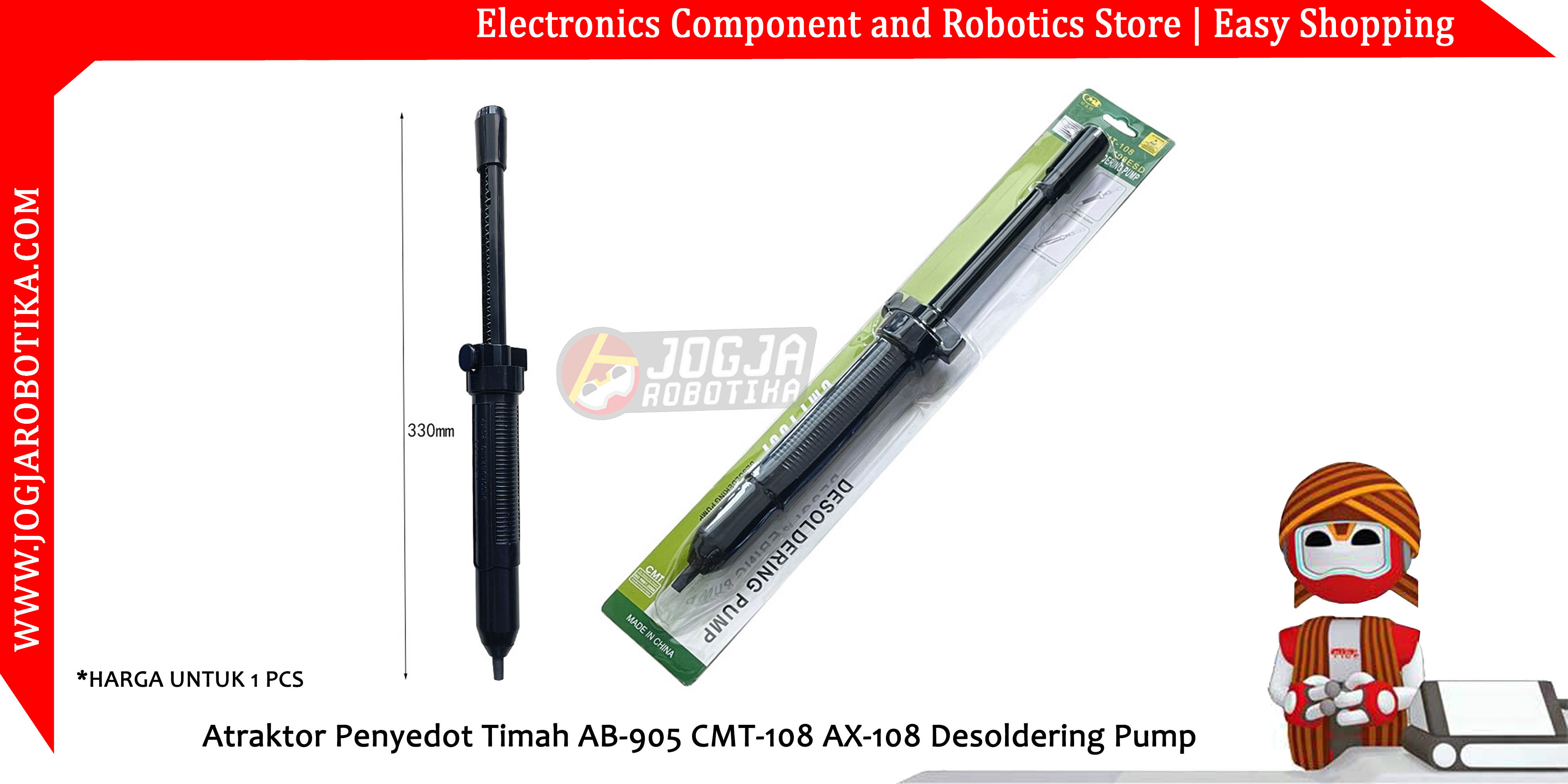 Atraktor Penyedot Timah AB-905 CMT-108 AX-108 Desoldering Pump