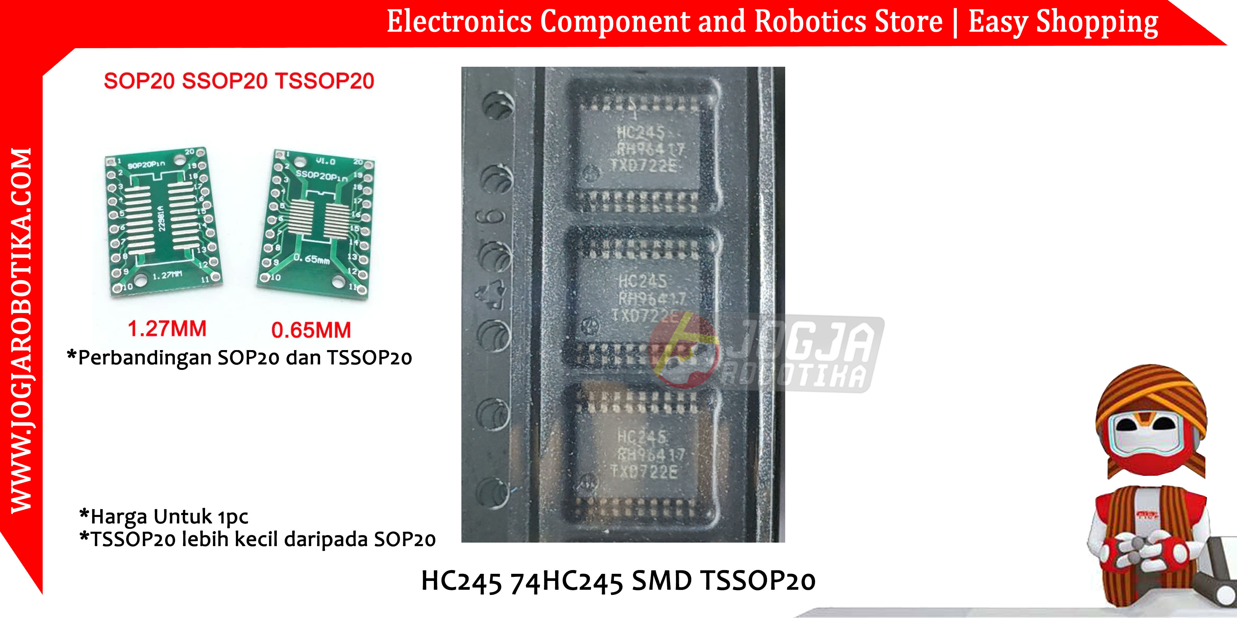 HT245 74HC245 SMD TSSOP20