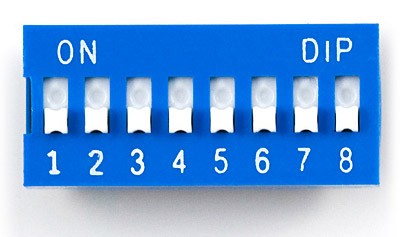 DIP Switch 8 Pin