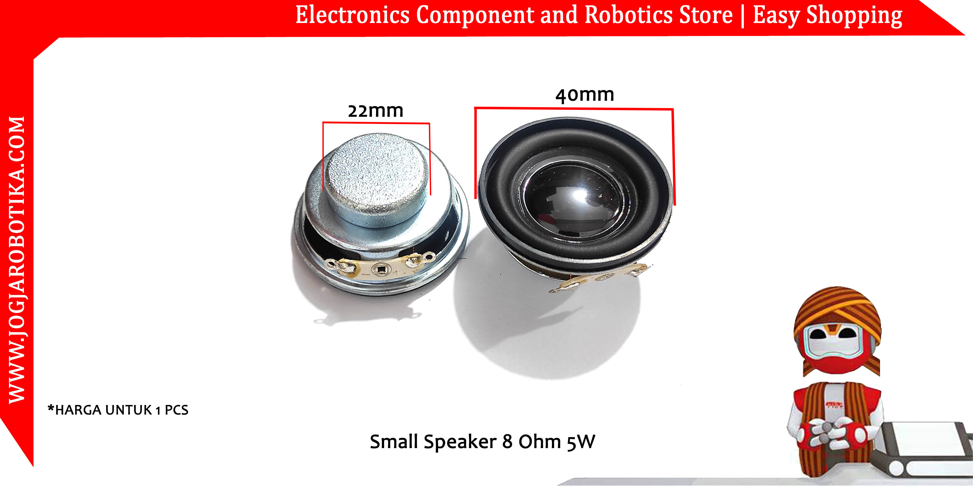 Small Speaker 8 Ohm 5W