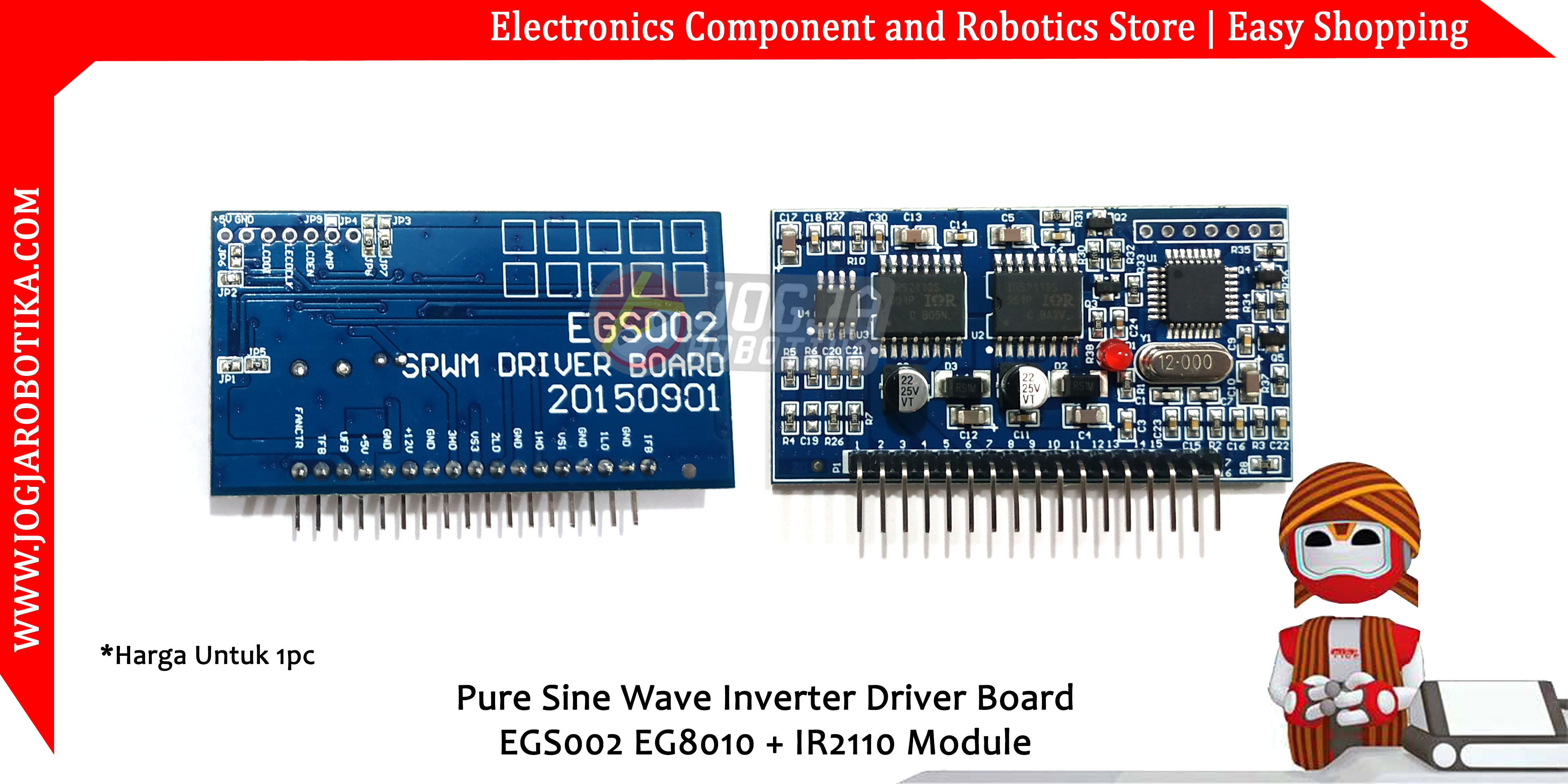 Pure Sine Wave Inverter Driver Board EGS002 EG8010 + IR2110 Module