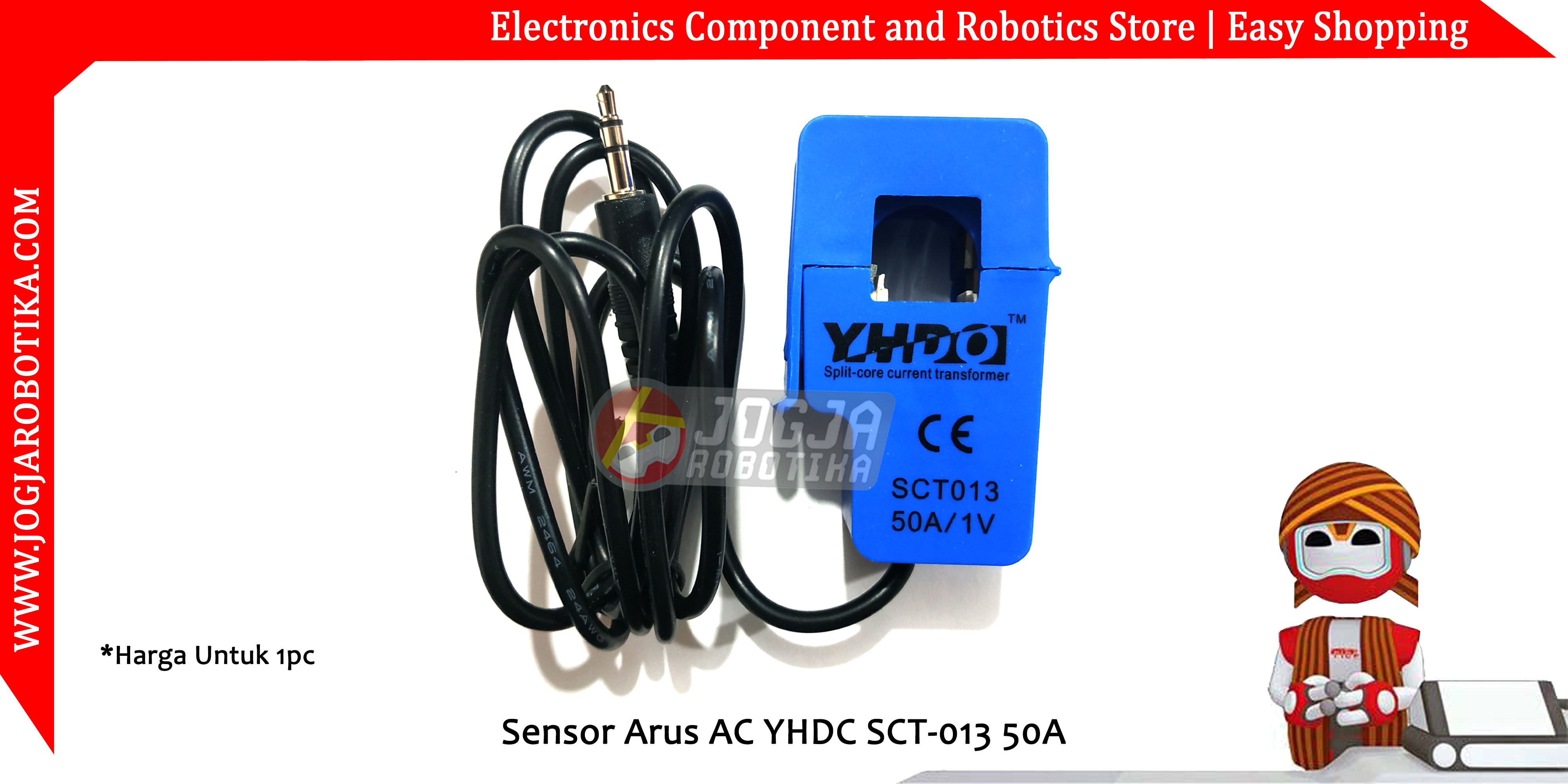 Sensor Arus AC YHDC SCT-013 50A