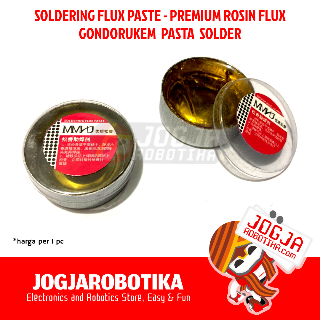 SOLDERING FLUX PASTE PREMIUM ROSIN FLUX GONDORUKEM FLUKS PASTA SOLDER