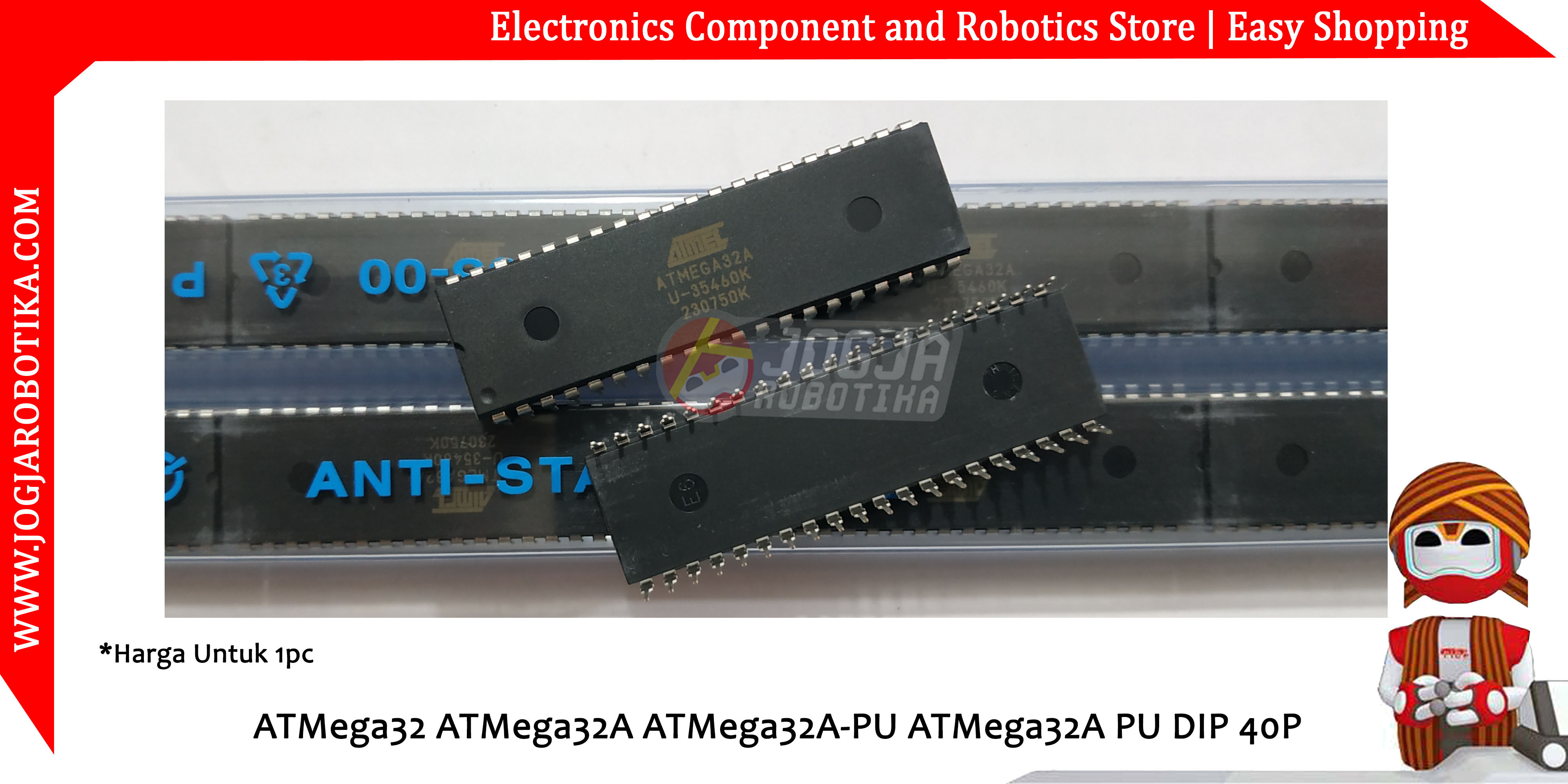 ATMega32 ATMega32A ATMega32A-PU ATMega32A PU DIP 40P