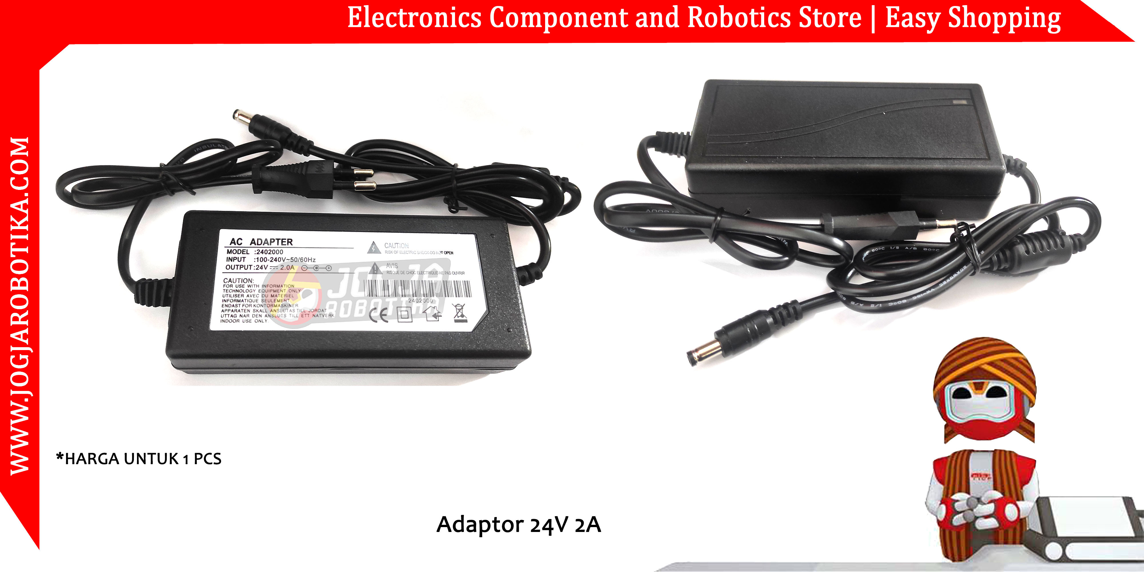 Adaptor 24V 2A