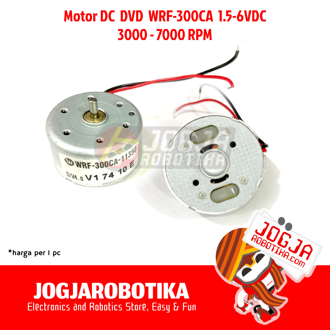 Motor DC CD VCD DVD WRF-300CA 1.5-6V - BARU