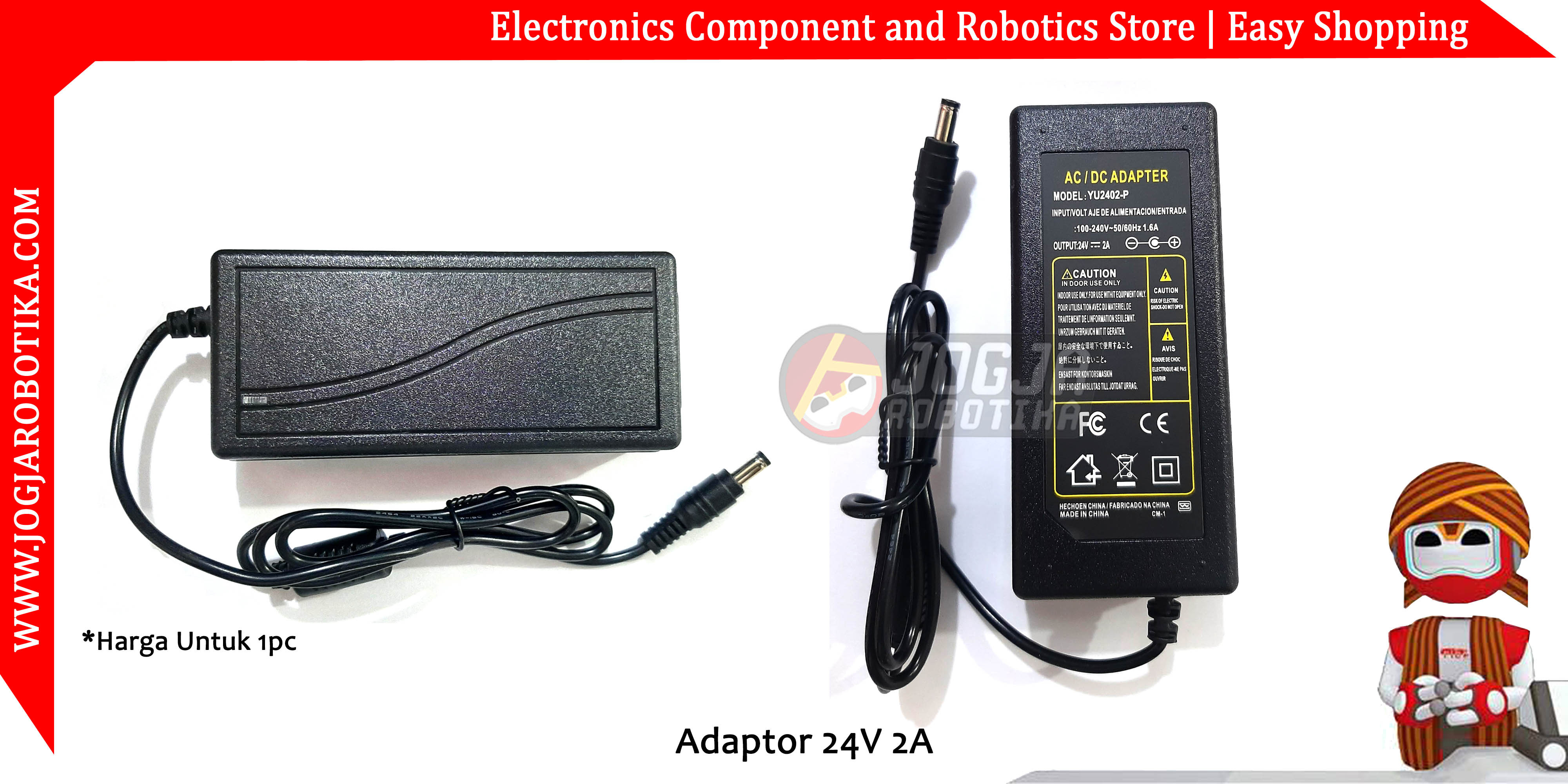 Adaptor 24V 2A