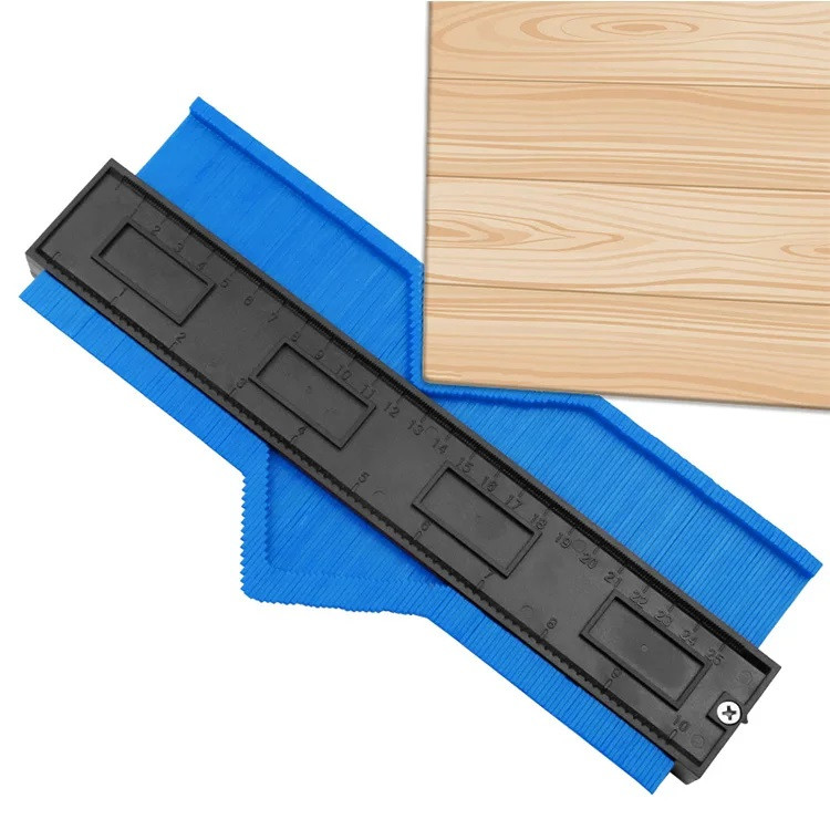 Alat Transfer Contour Duplicator Profile Gauge Copy Ruler 10inch 25Cm