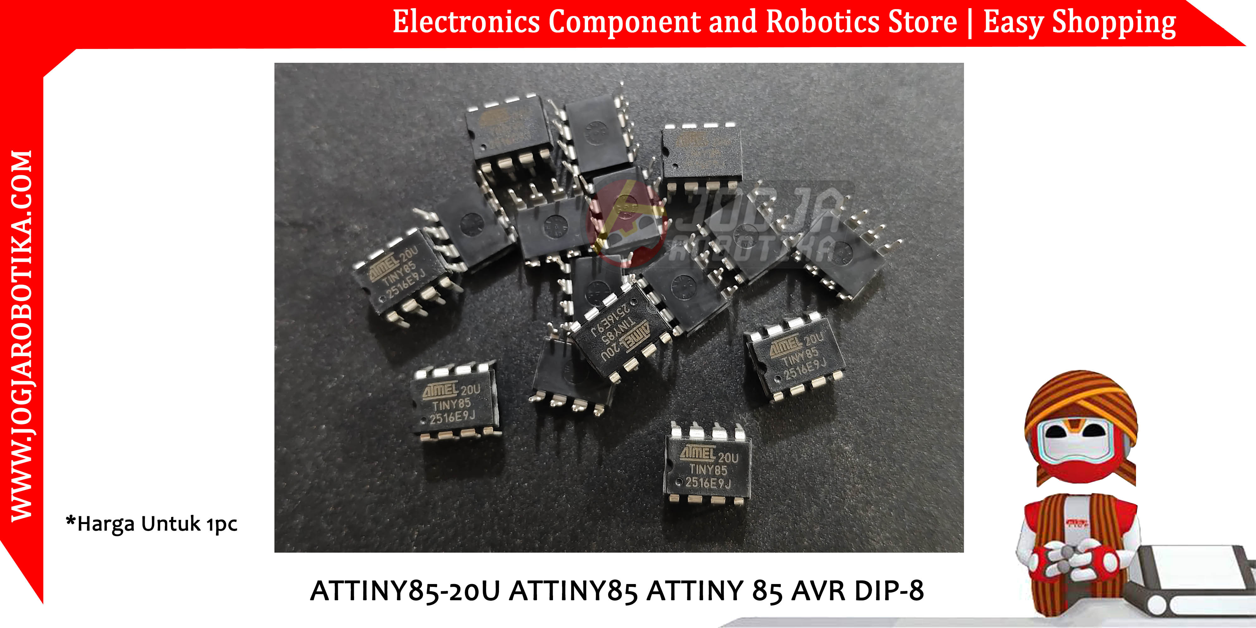 ATTINY85-20U ATTINY85 ATTINY 85 AVR DIP-8