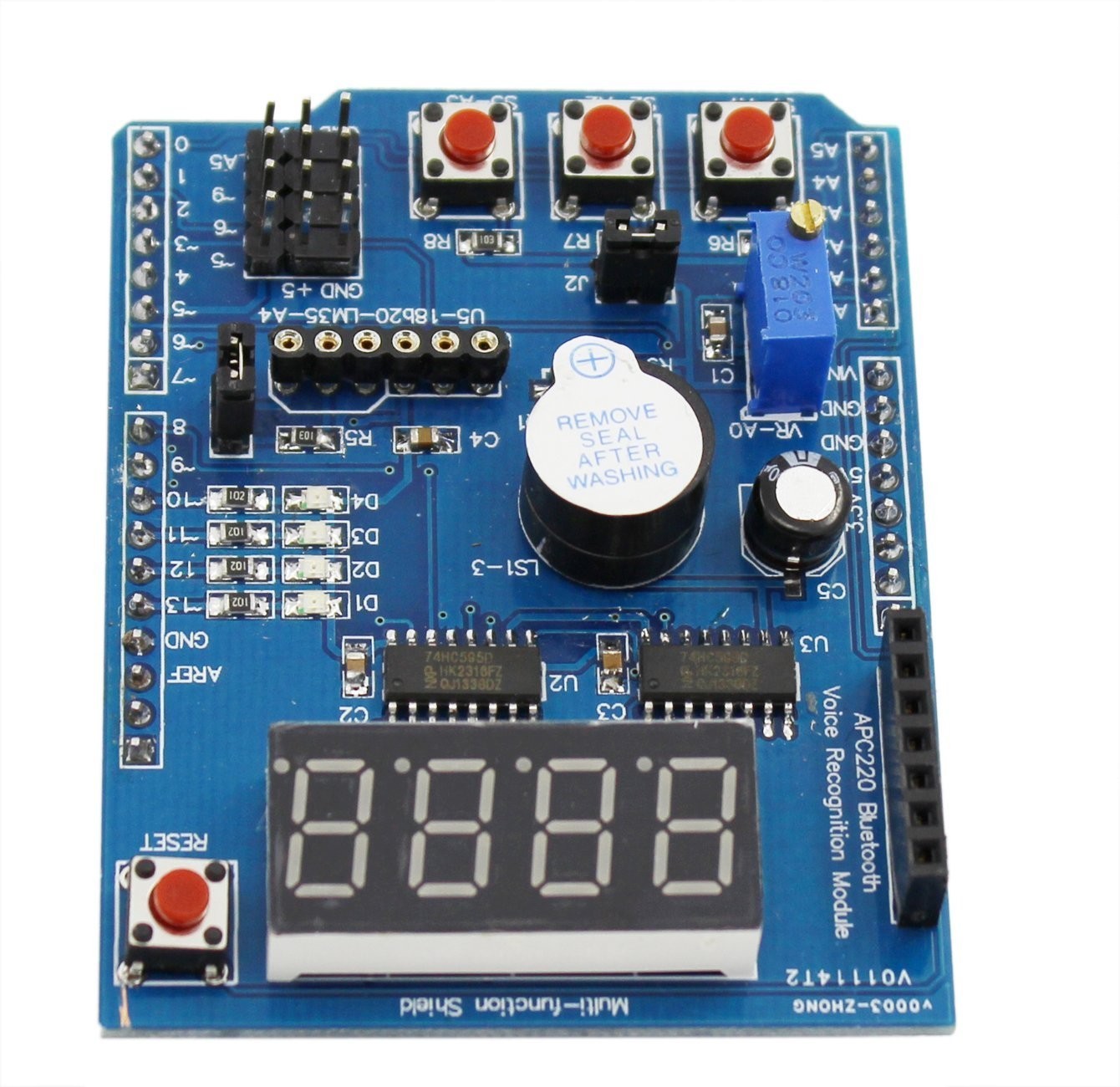 Multifunction Shield For Arduino Uno / Leonardo