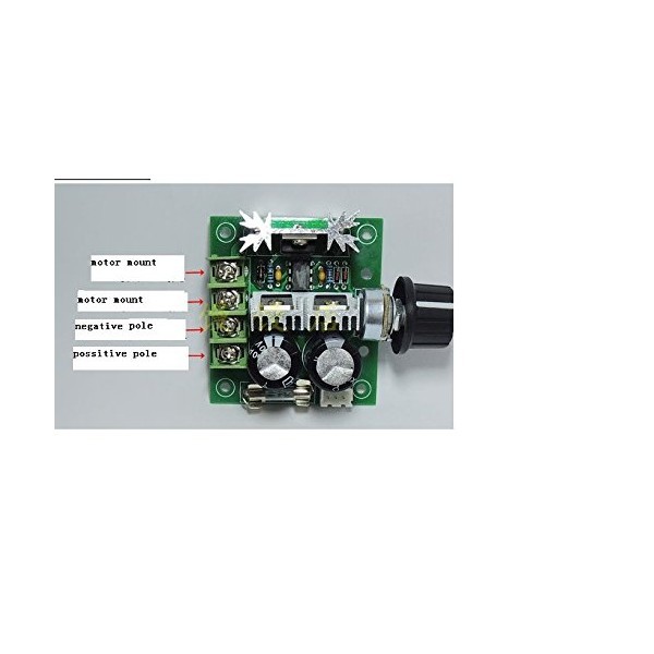 12V-40V 10A PWM DC MOTOR SPEED CONTROLLER