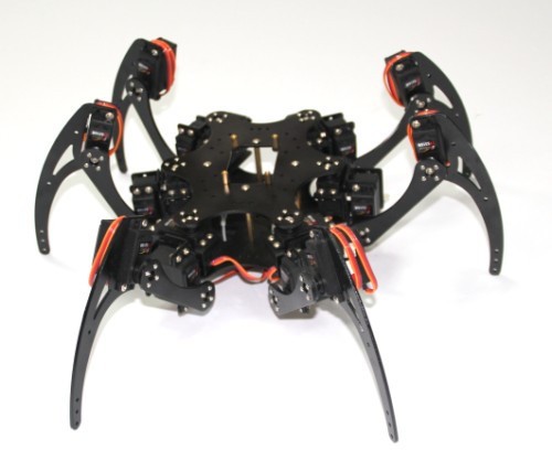 Aluminium Hexapod Spider 18dof Six Legs Robot Frame Kit