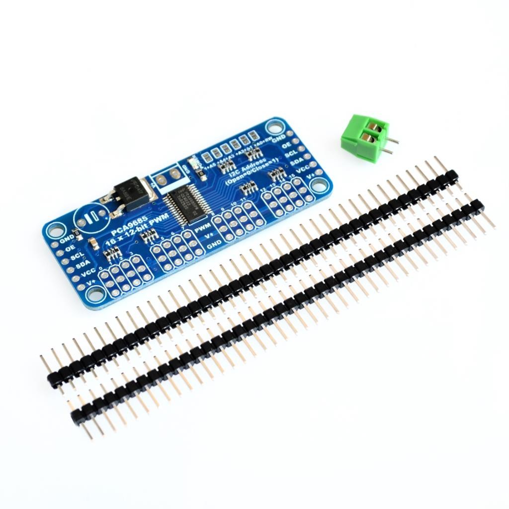 16 Channel 12-bit PWM/Servo Driver-I2C interface-PCA9685