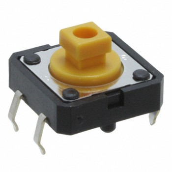 Push Button 4 Kaki 12x12x7.3MM