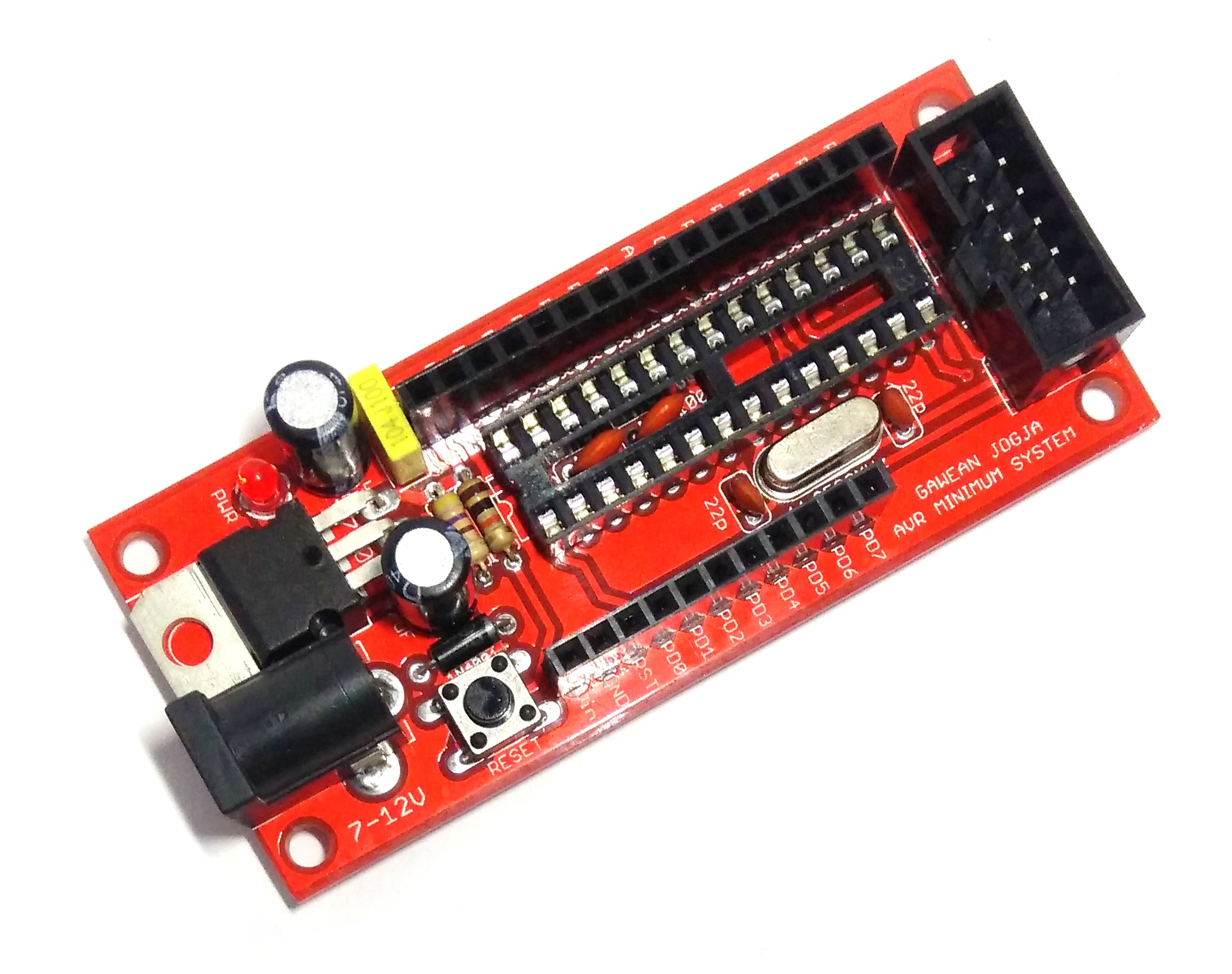 Sistem Minimum AVR 28 Pin
