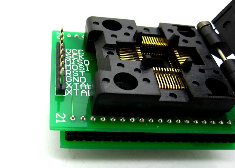 Programming Test IC Test Socket Adapter TQFP44 QFP44 to DIP40