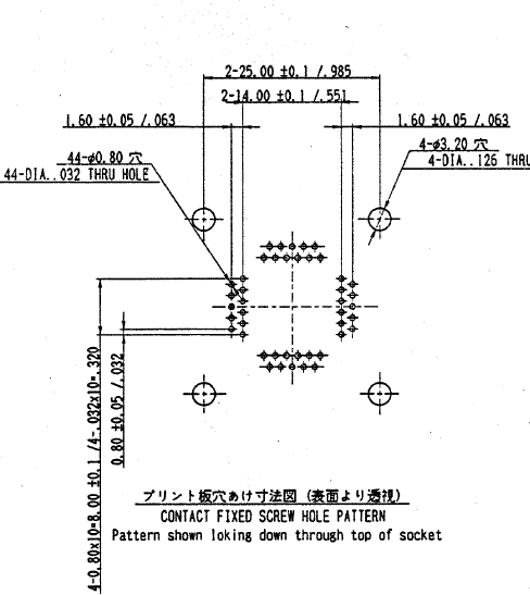Programming Test IC Test Socket Adapter TQFP44 QFP44 to DIP40