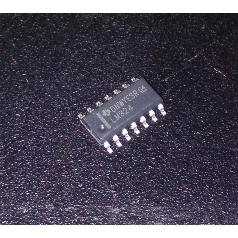 LM324 SOP-14 SMD Quad Operational Amplifiers