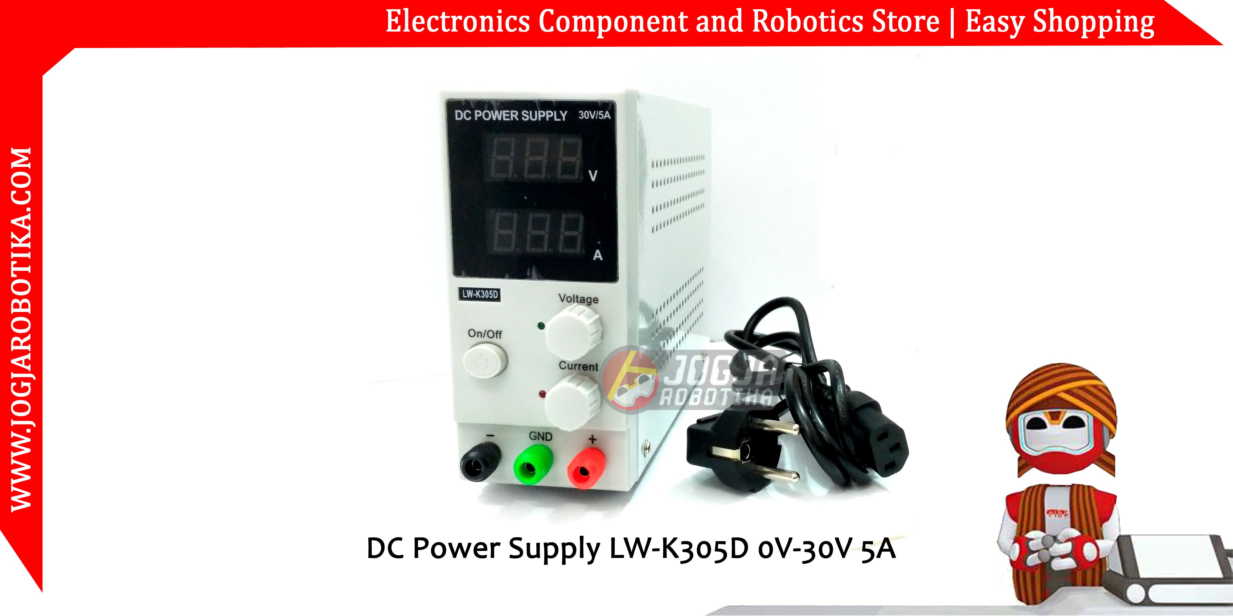 DC Power Supply LW-K305D 0V-30V 5A