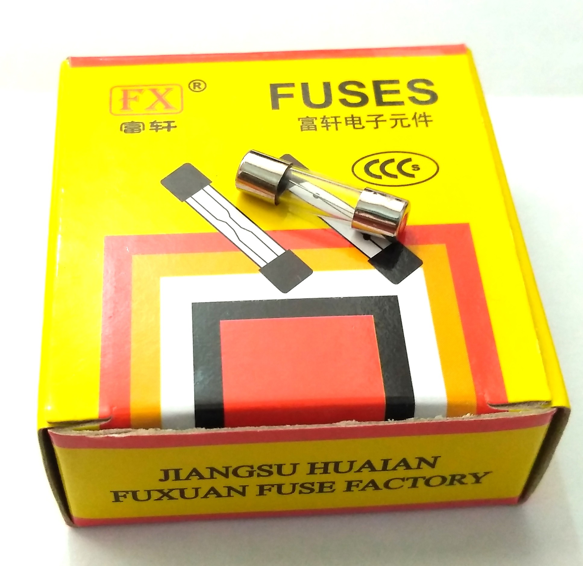 5x20mm Glass Tube Fuse 7A 250V