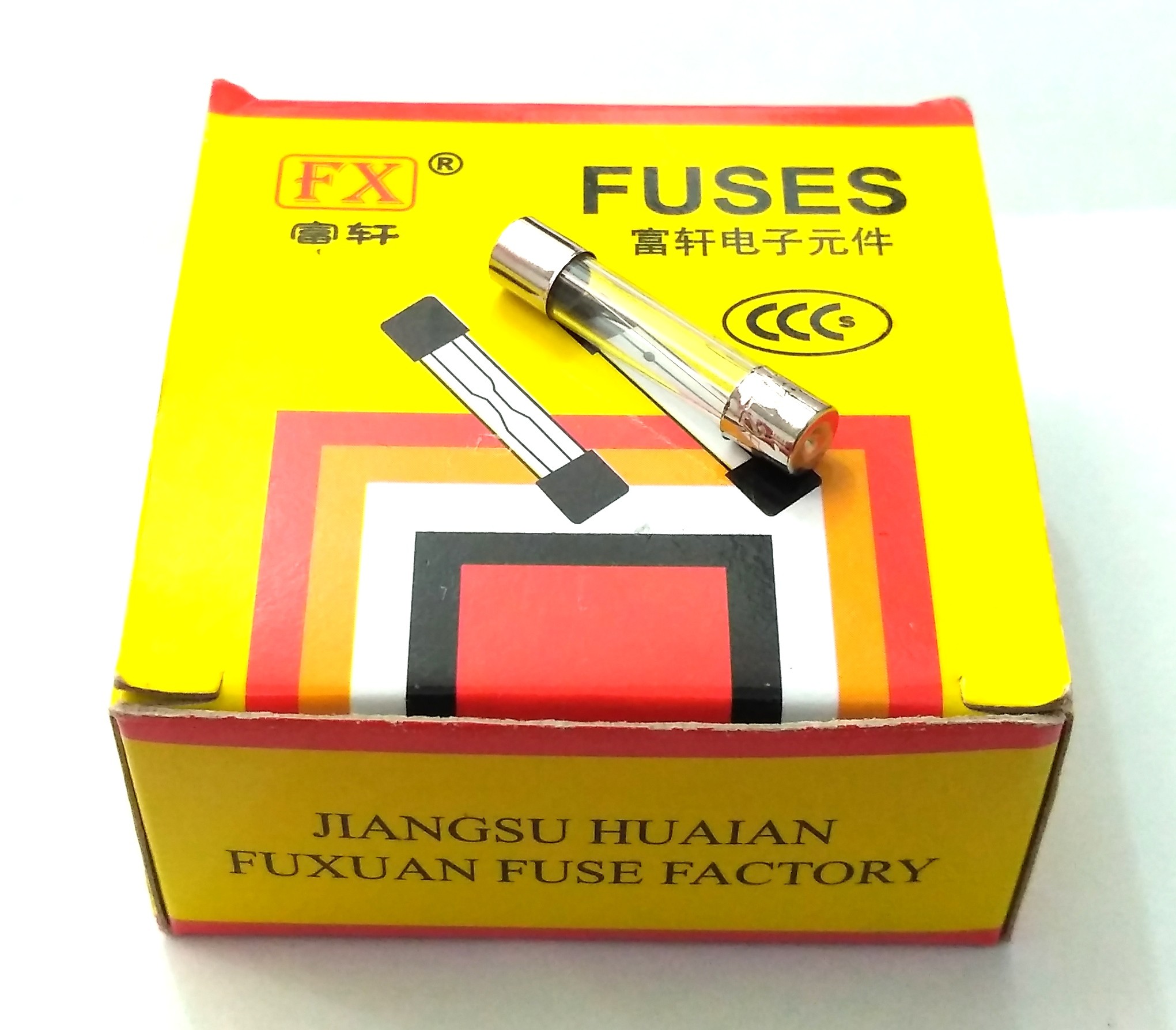 6x30mm Glass Tube Fuse 10A 250V