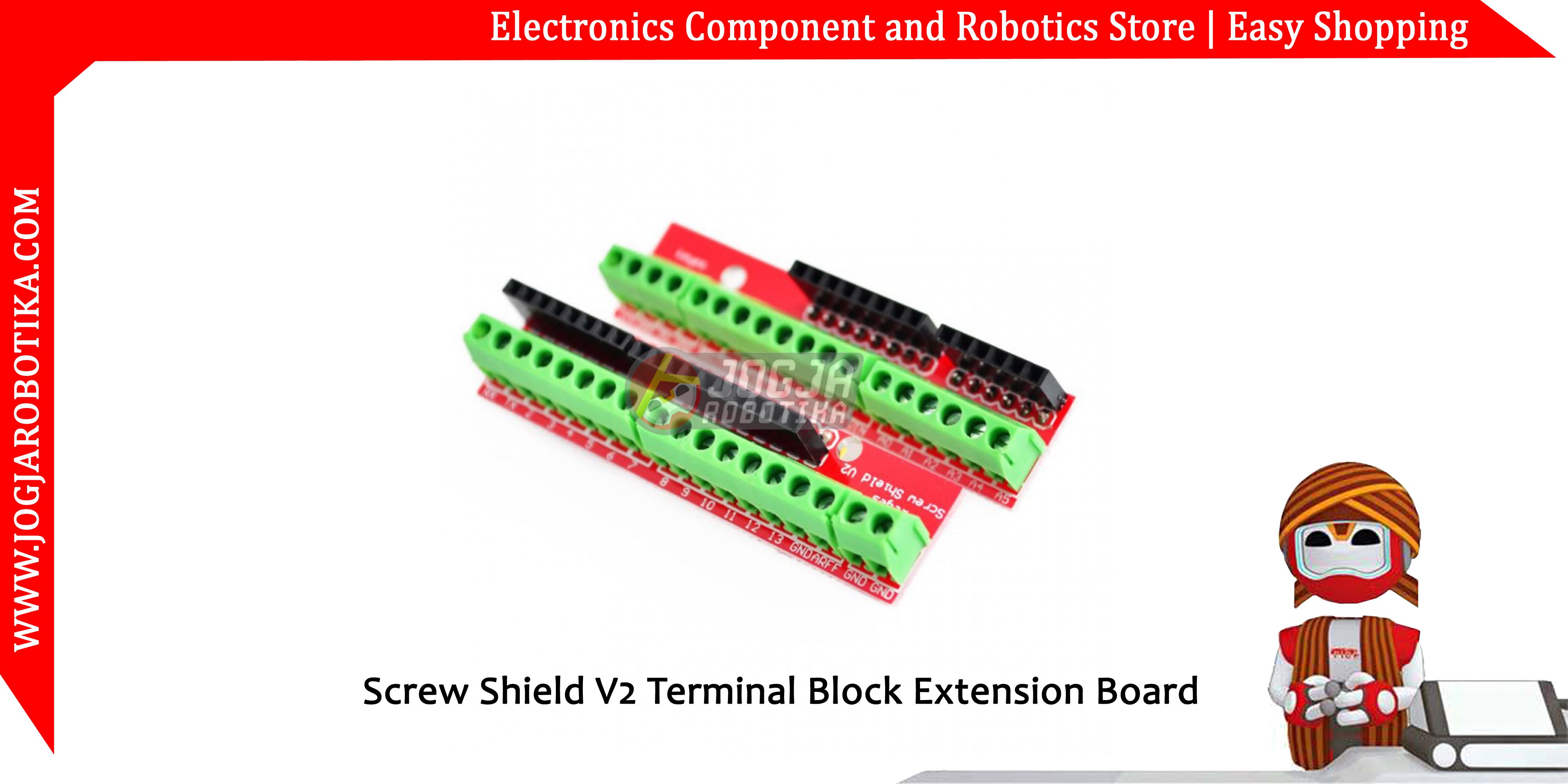 Arduino Screw Shield V2 Terminal Block Extension Board
