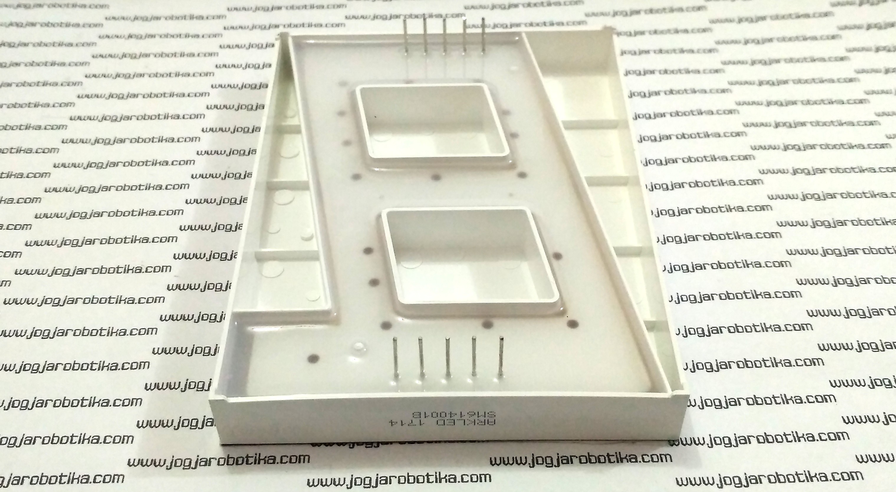 Seven Segment Common Anoda 4 Inch - Biru