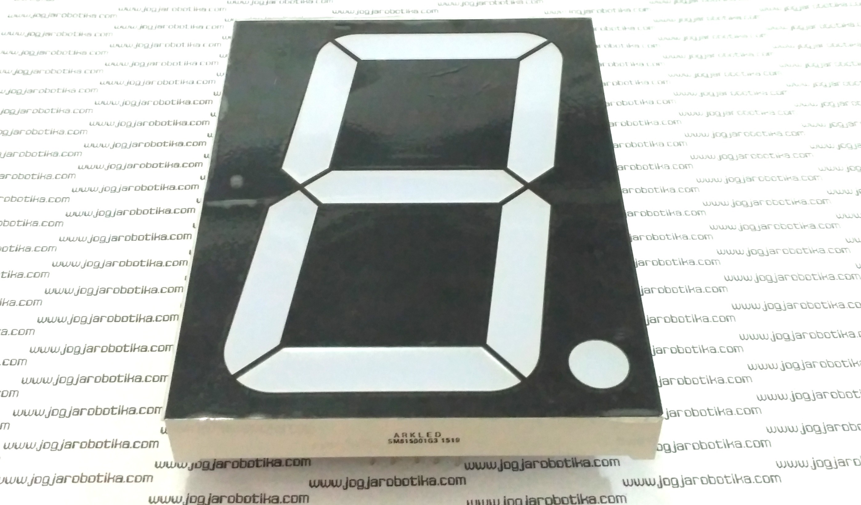 SEVEN SEGMENT HIJAU 5 INCH SM815001G3 7 SEGMEN COMMON ANODA