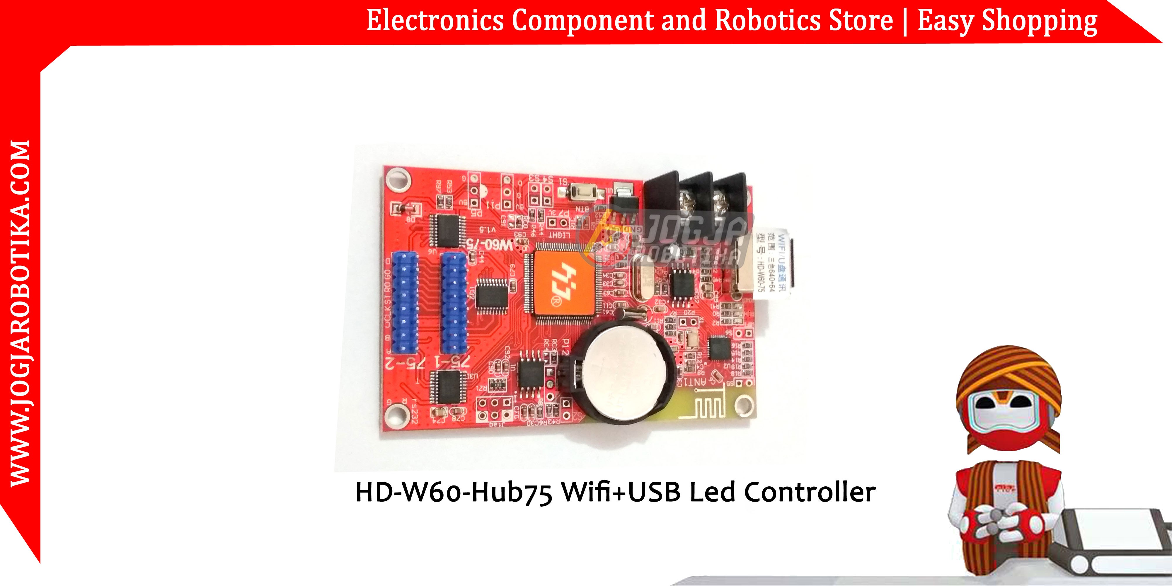 HD-W60-Hub75 Wifi+USB Led Controller