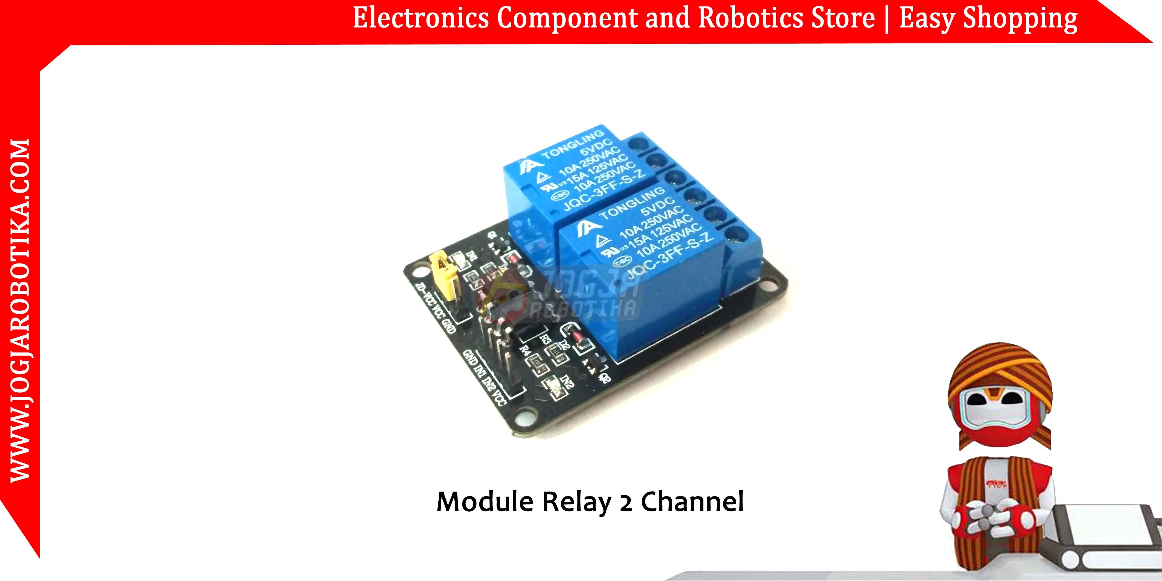 Modul Relay 2Ch