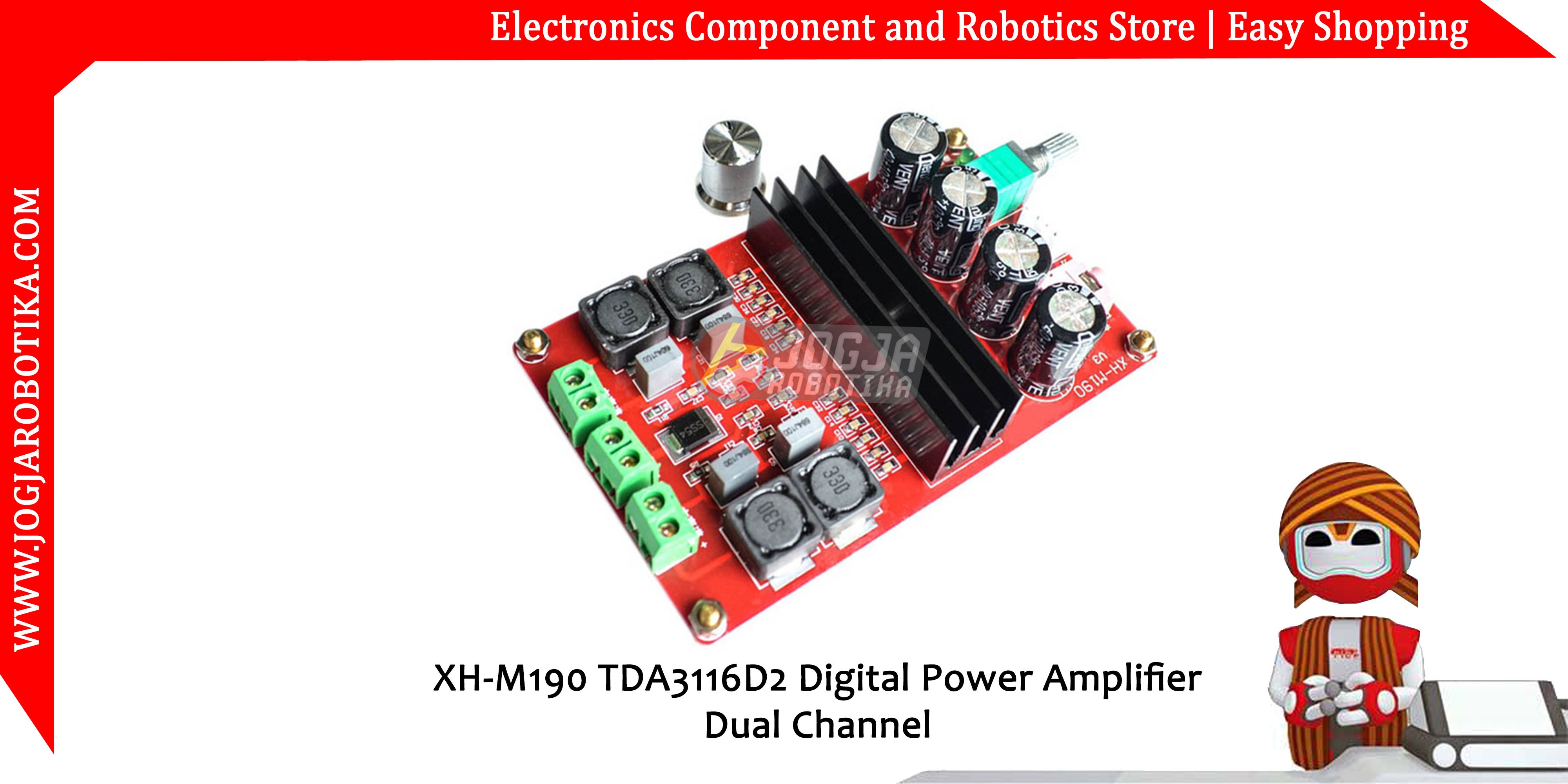 XH-M190 TDA3116D2 Digital Power Amplifier  Dual Channel