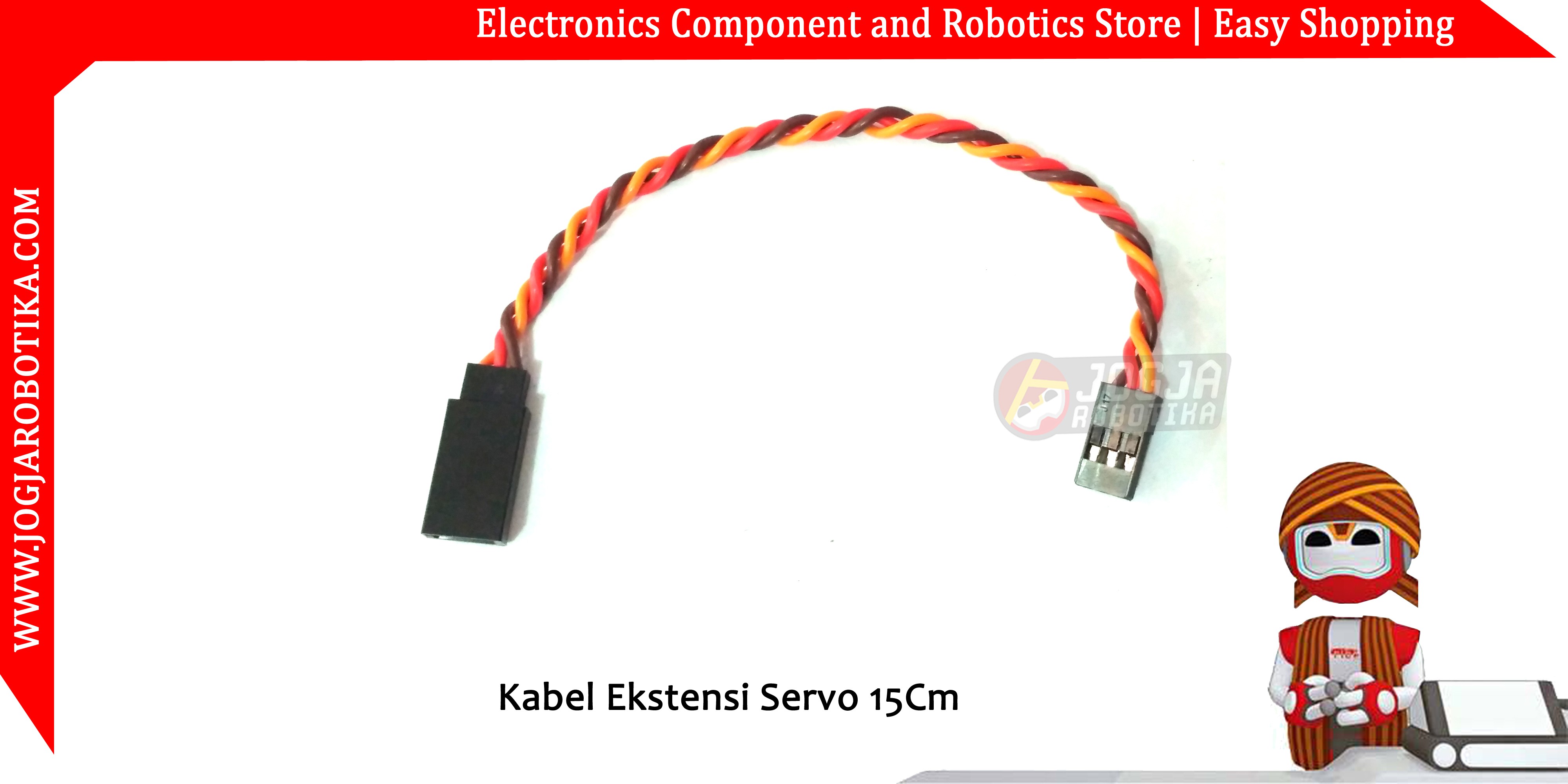 Kabel Ekstensi Servo 15Cm