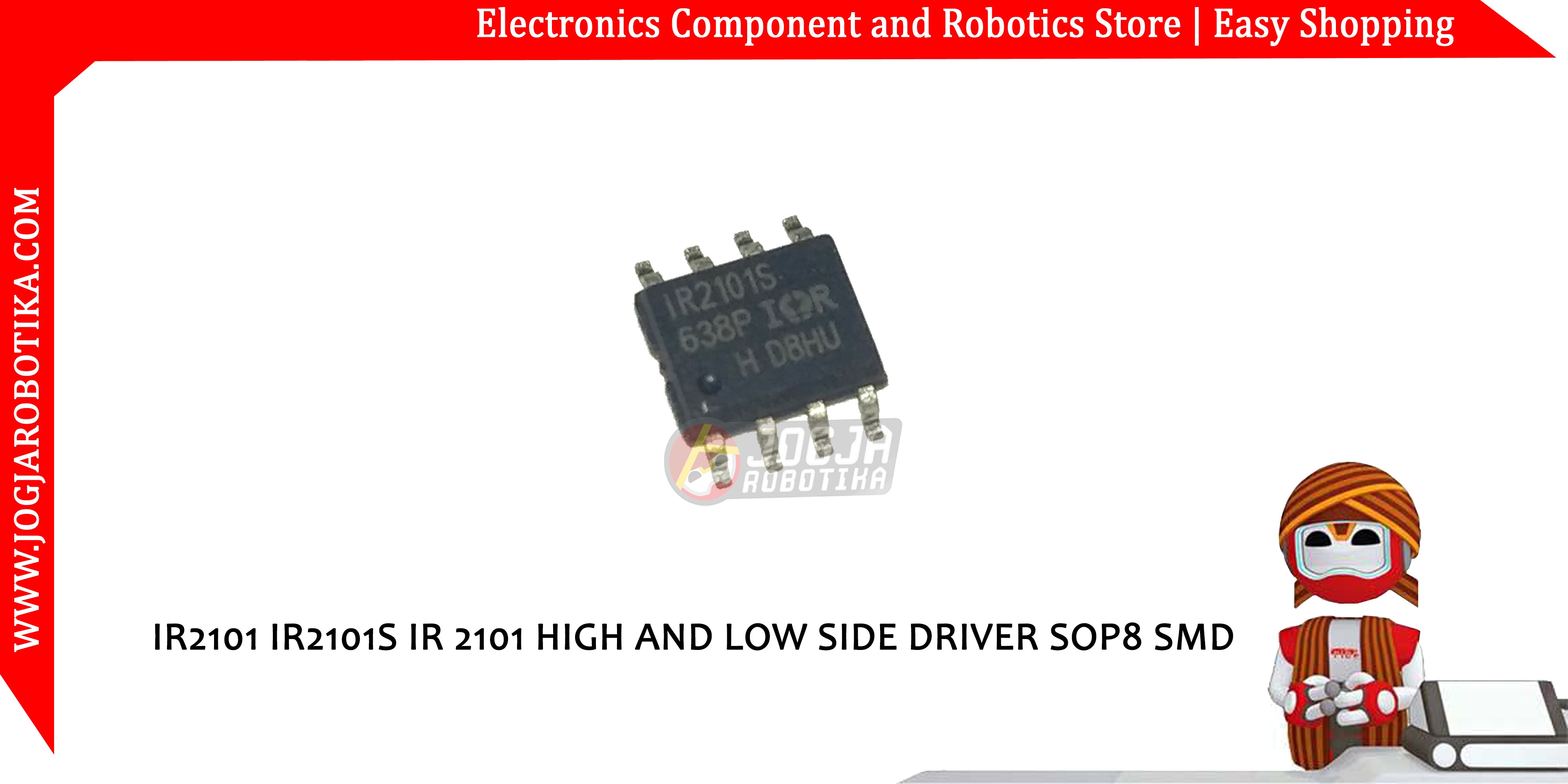 IR2101 IR2101S IR 2101 HIGH AND LOW SIDE DRIVER SOP8 SMD