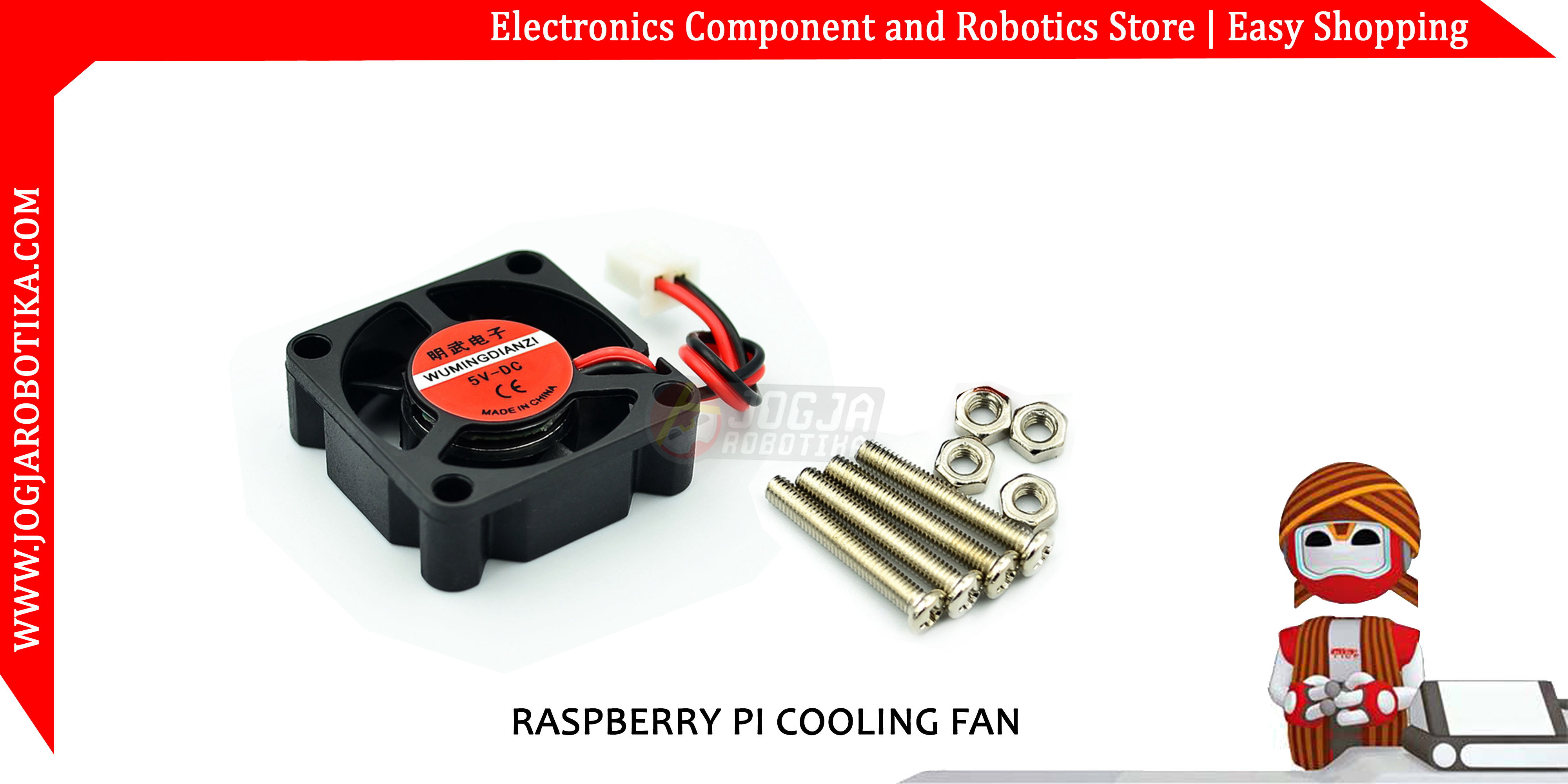 Raspberry PI Cooling Fan