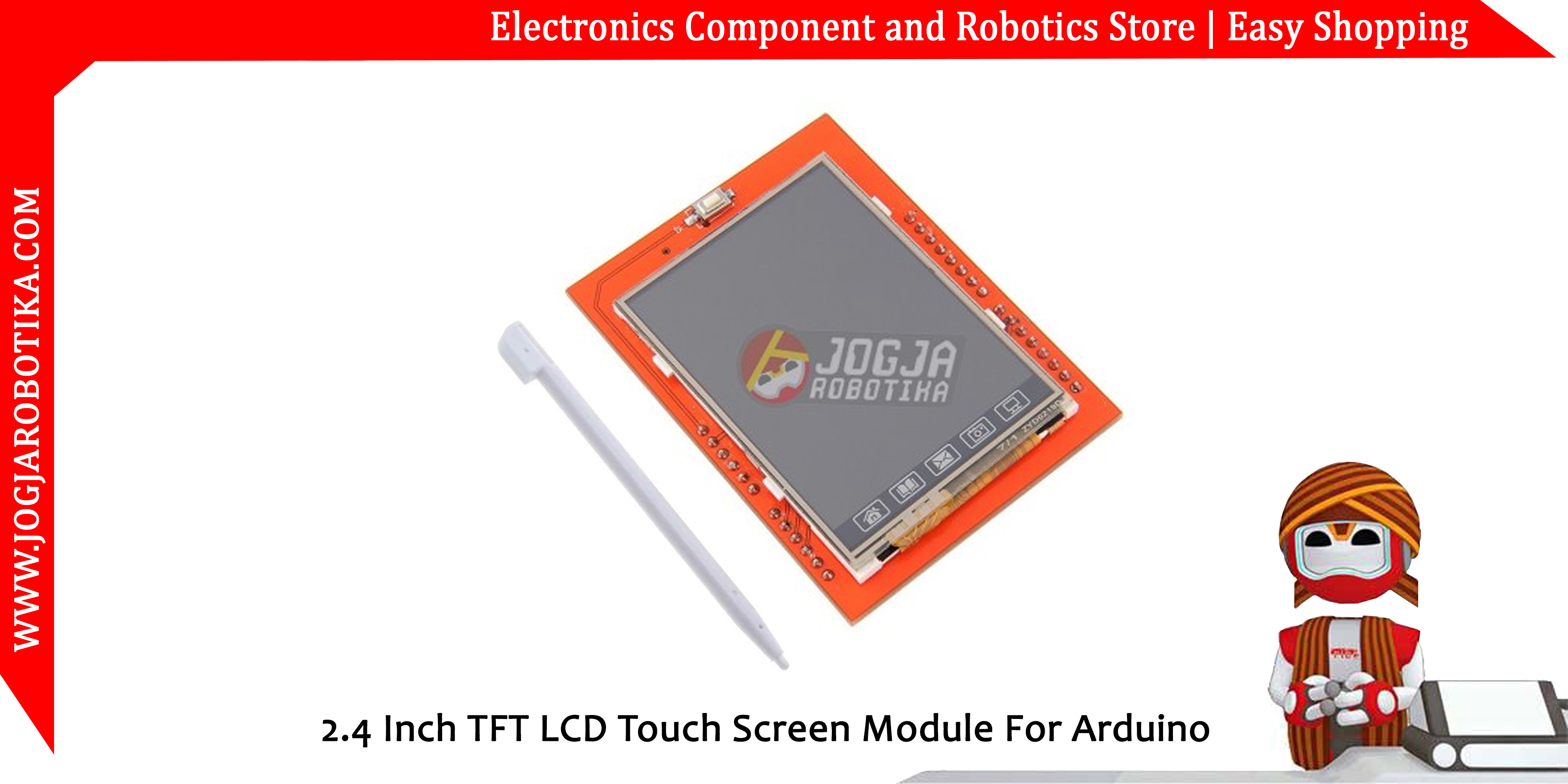 2.4 Inch TFT LCD Touch Screen Module For Arduino
