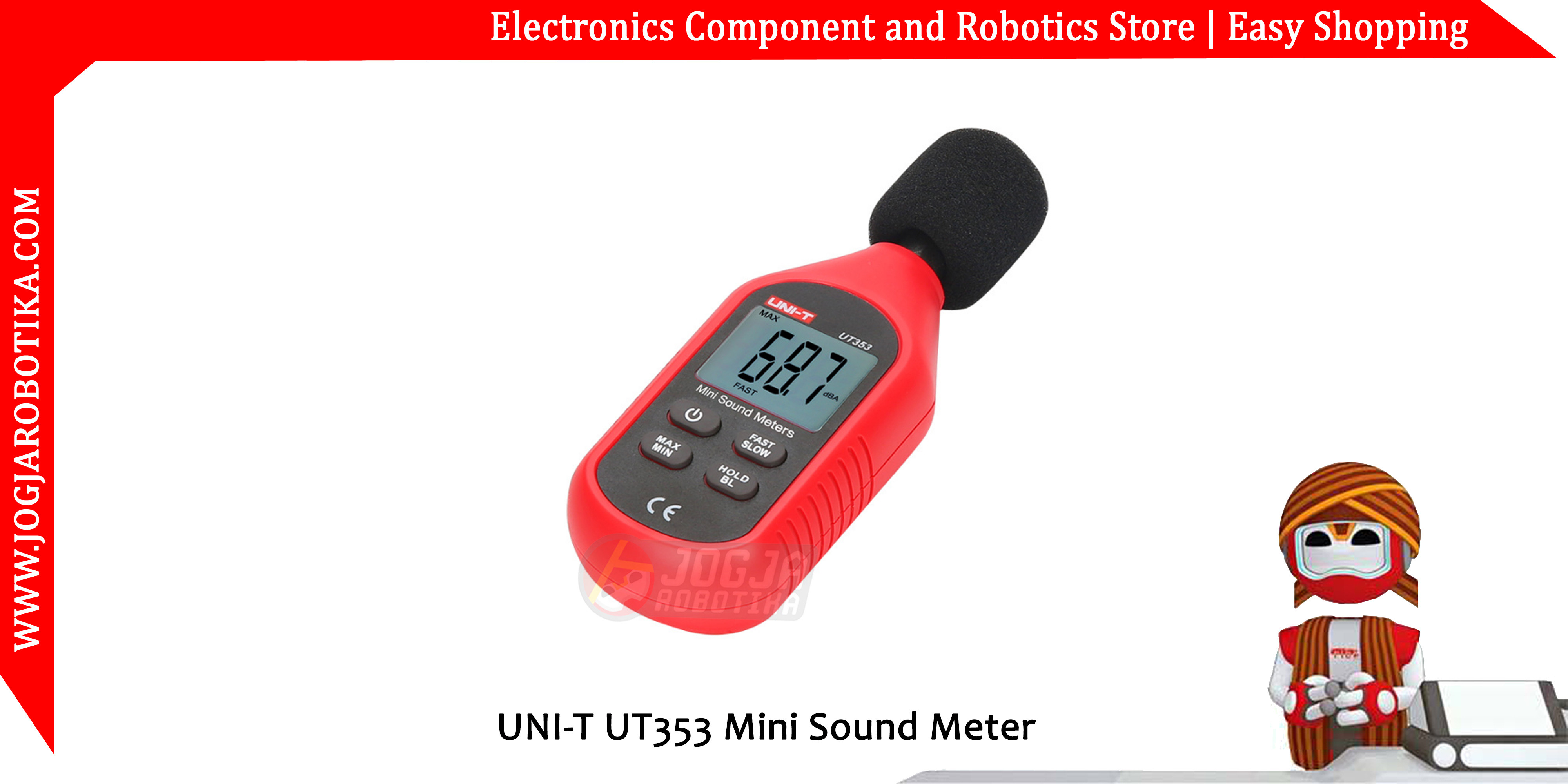 UNI-T UT353 Digital Mini Sound Level Decibel Noise Meter