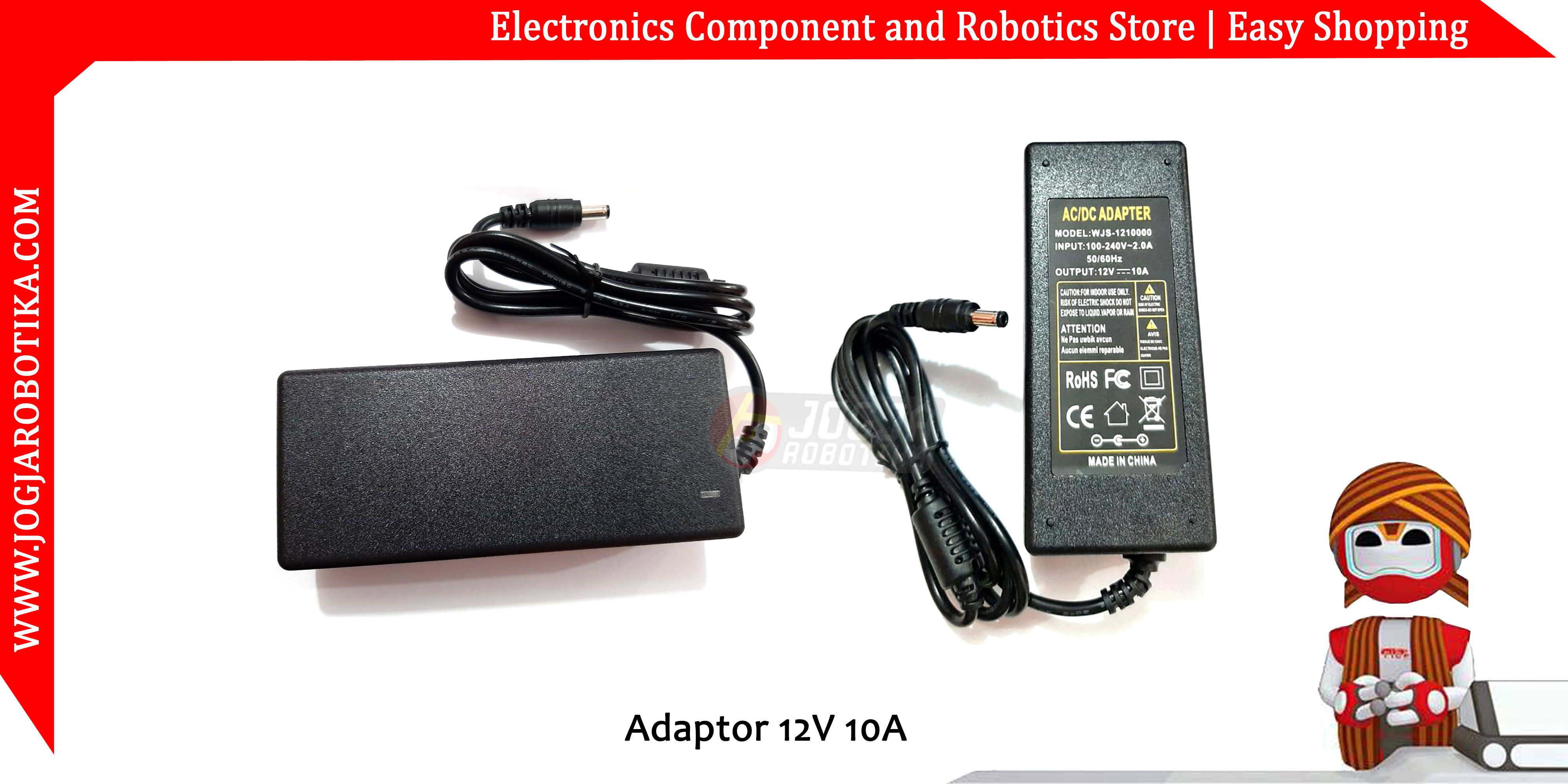 Adaptor 12V 10A