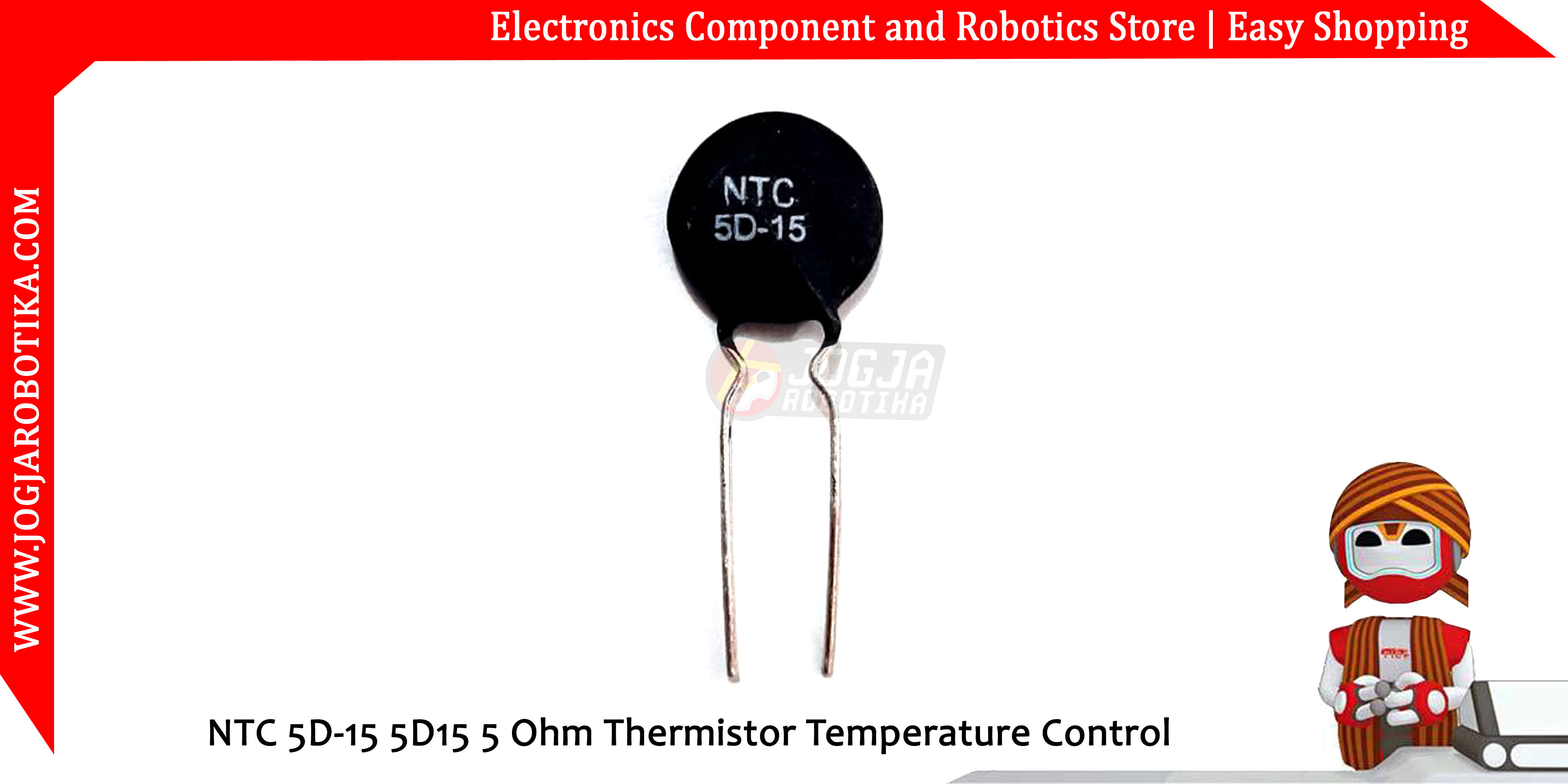 NTC 5D-15 5D15 5 Ohm Thermistor Temperature Control