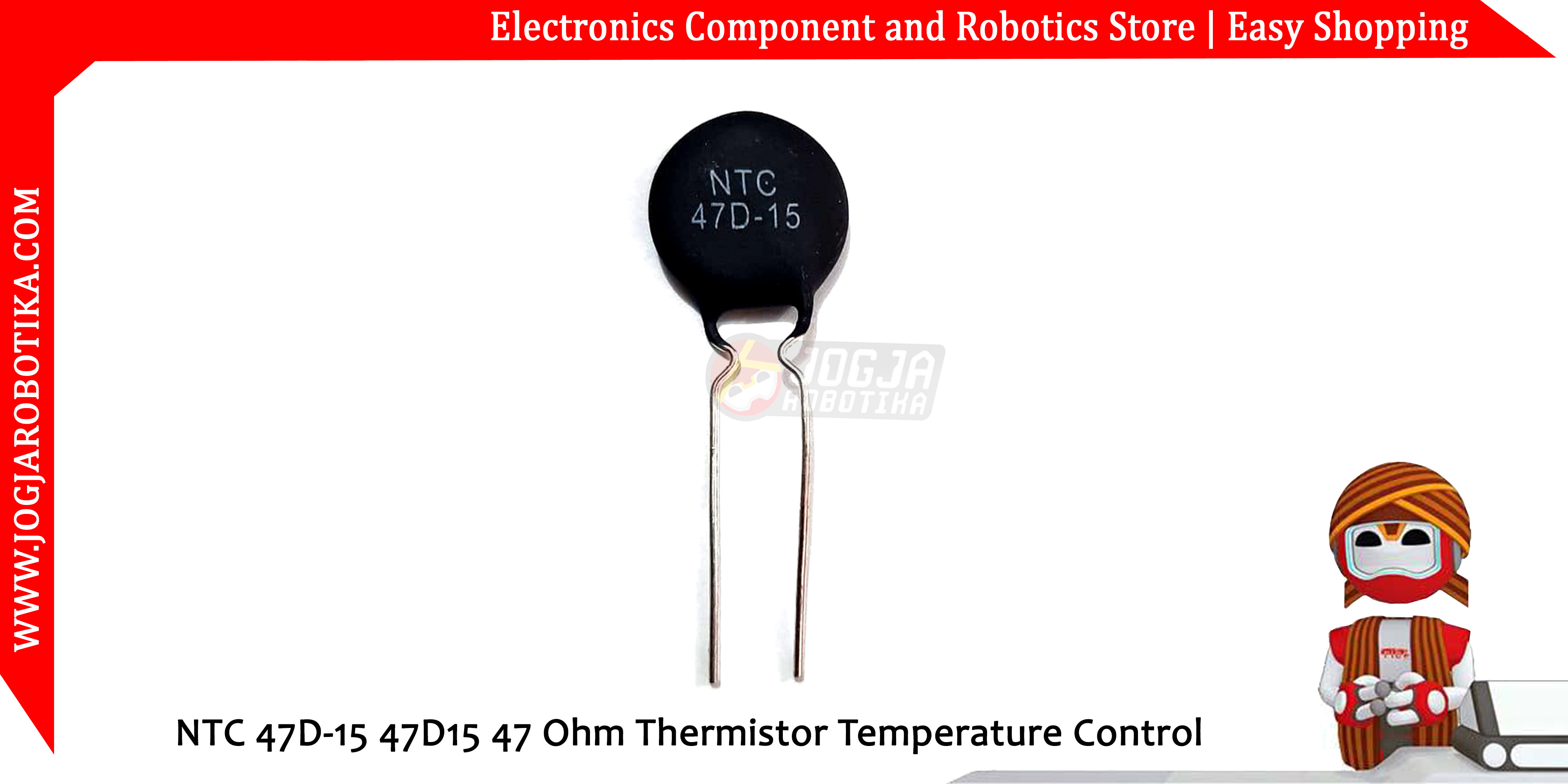NTC 47D-15 47D15 47 Ohm Thermistor Temperature Control